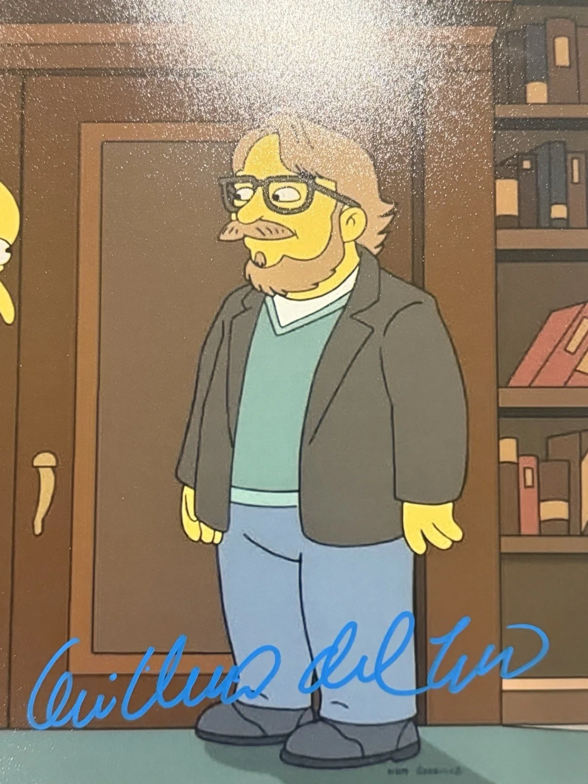 Guillermo Del Toro — GUILLERMO DEL TORO SIGNED 8x10 AUTOGRAPH THE SIMPSONS PHOTO BECKETT BQ95719, изображение 2