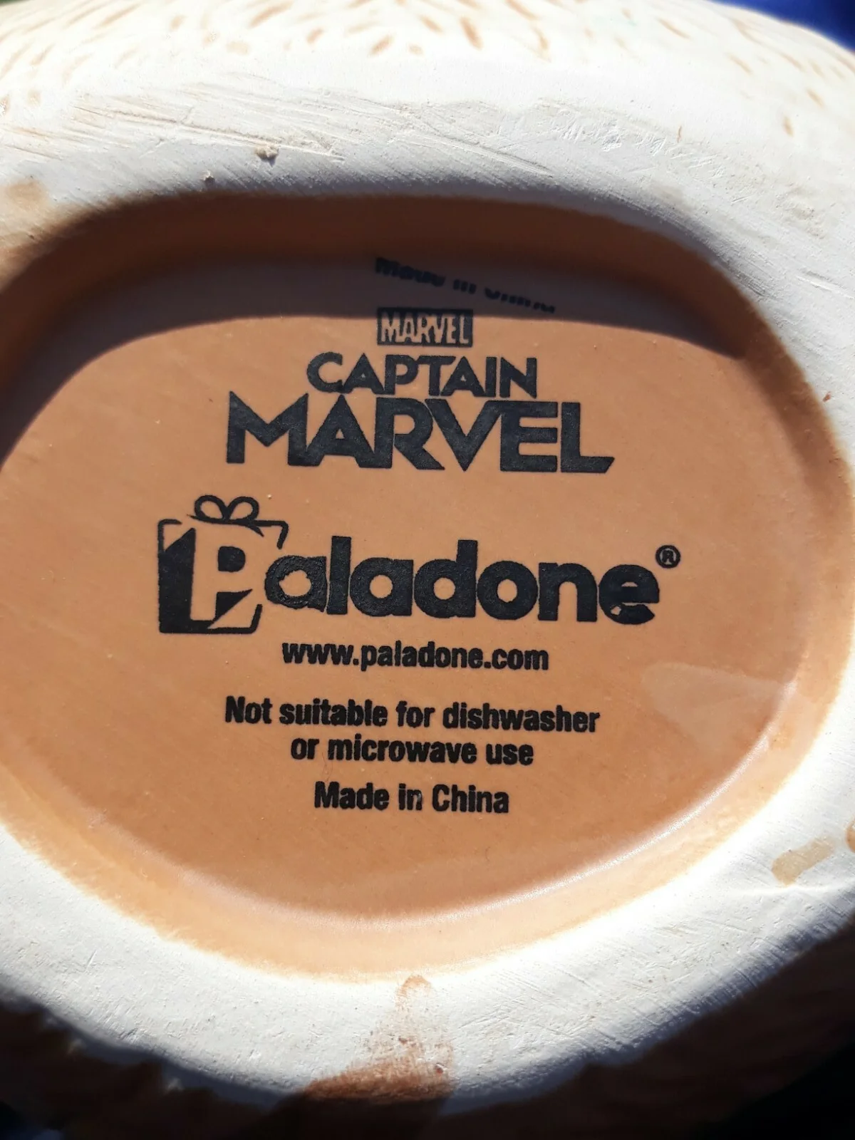 Captain Marvel GOOSE Shaped Mug Cat Cup Gift Paladone Tea Coffee Official, image 2