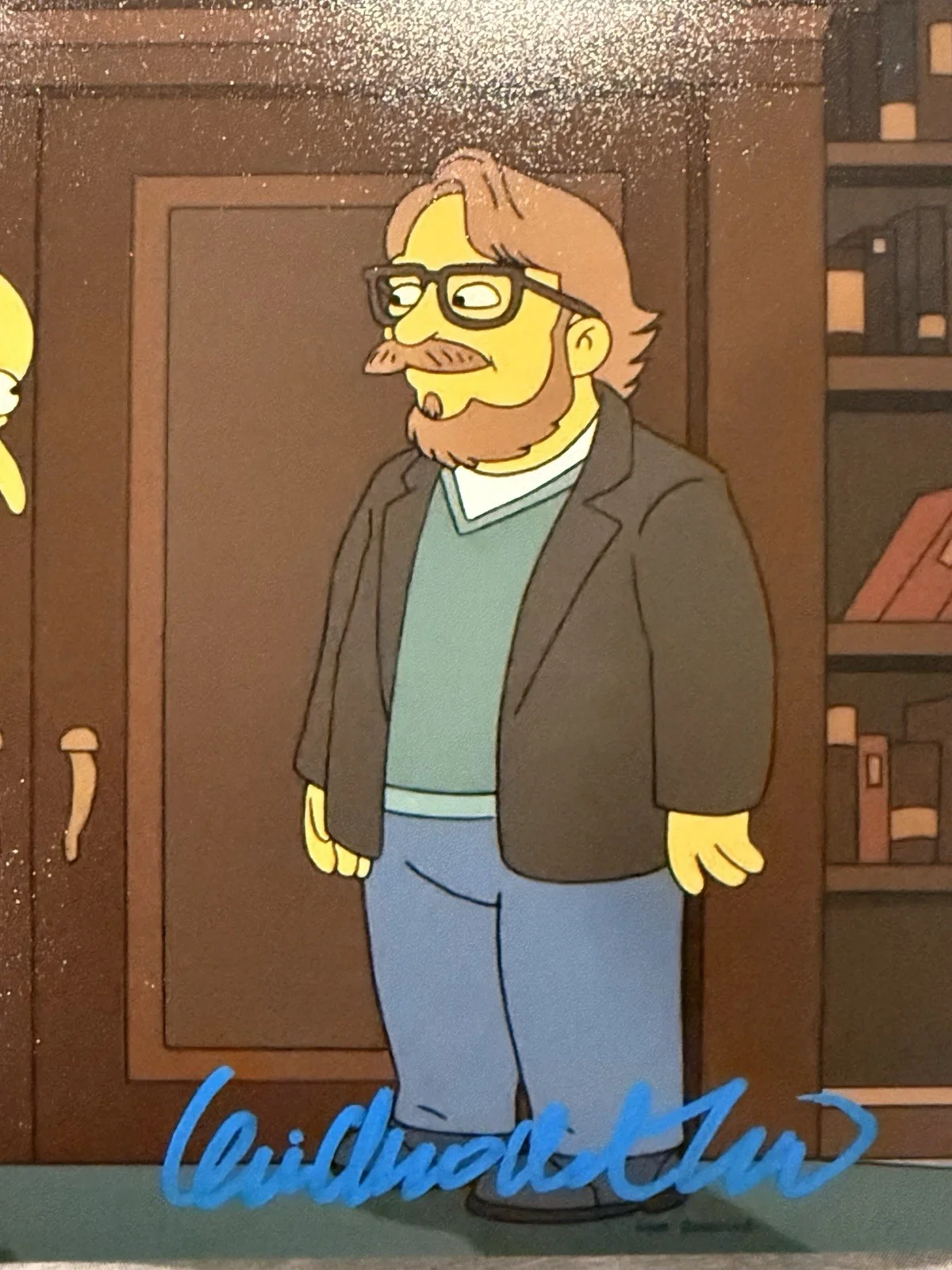 Guillermo Del Toro — GUILLERMO DEL TORO SIGNED 8x10 AUTOGRAPH THE SIMPSONS PHOTO BECKETT BQ95722, изображение 2