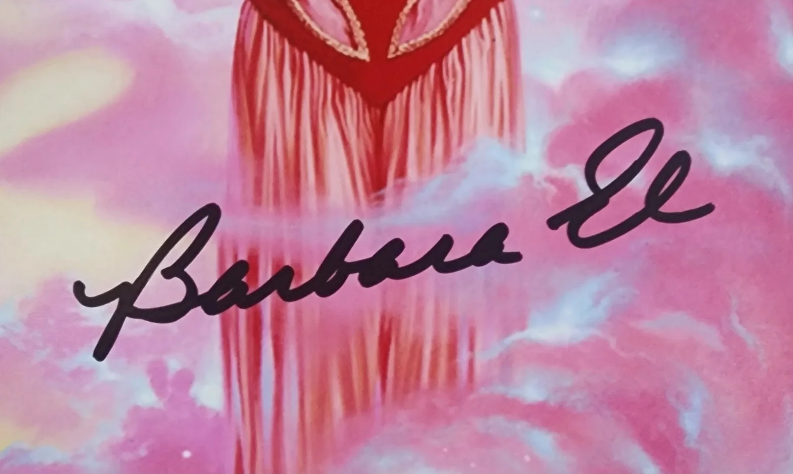 Barbara Eden — BARBARA EDEN Signed Auto I Dream of Jeannie 8x10 Photo Pink Smoke FIVESTAR, изображение 2
