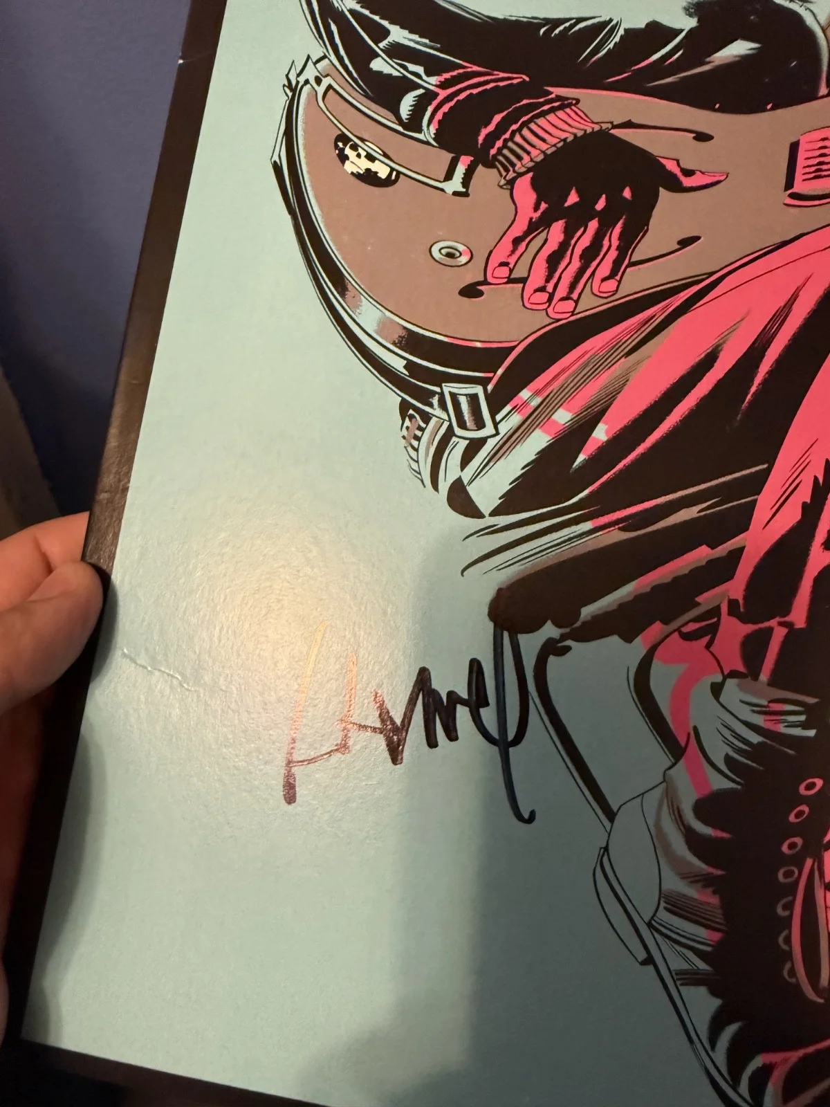 Damon Albarn & Jamie Hewlett signed Gorillaz The Now Now 12" lp album, image 3