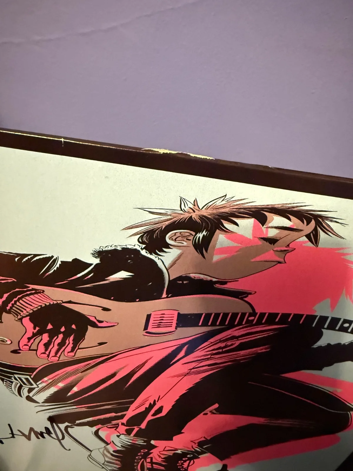Damon Albarn & Jamie Hewlett signed Gorillaz The Now Now 12" lp album, image 5