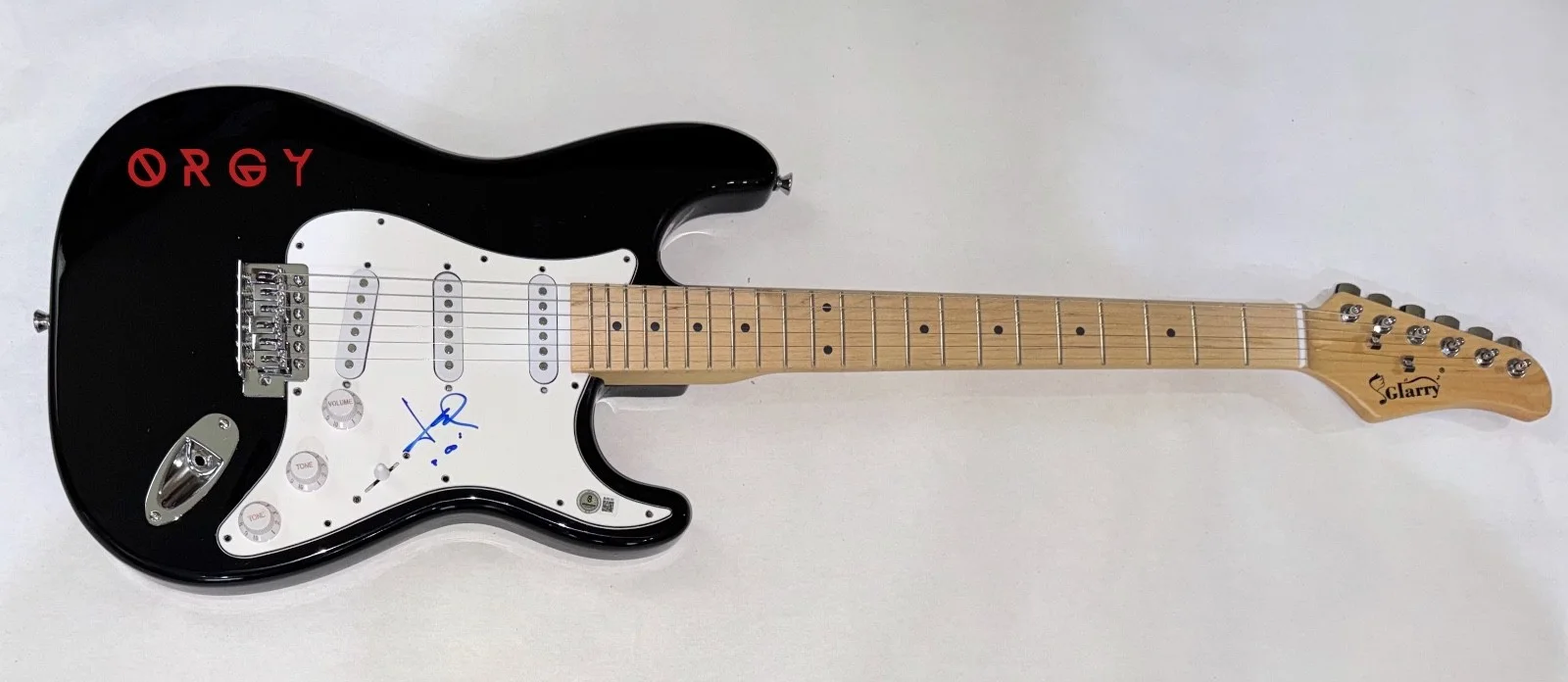 Orgy Jay Gordon Signed Autograph Electric Guitar Band Singer Blue Monday BAS COA, изображение 3