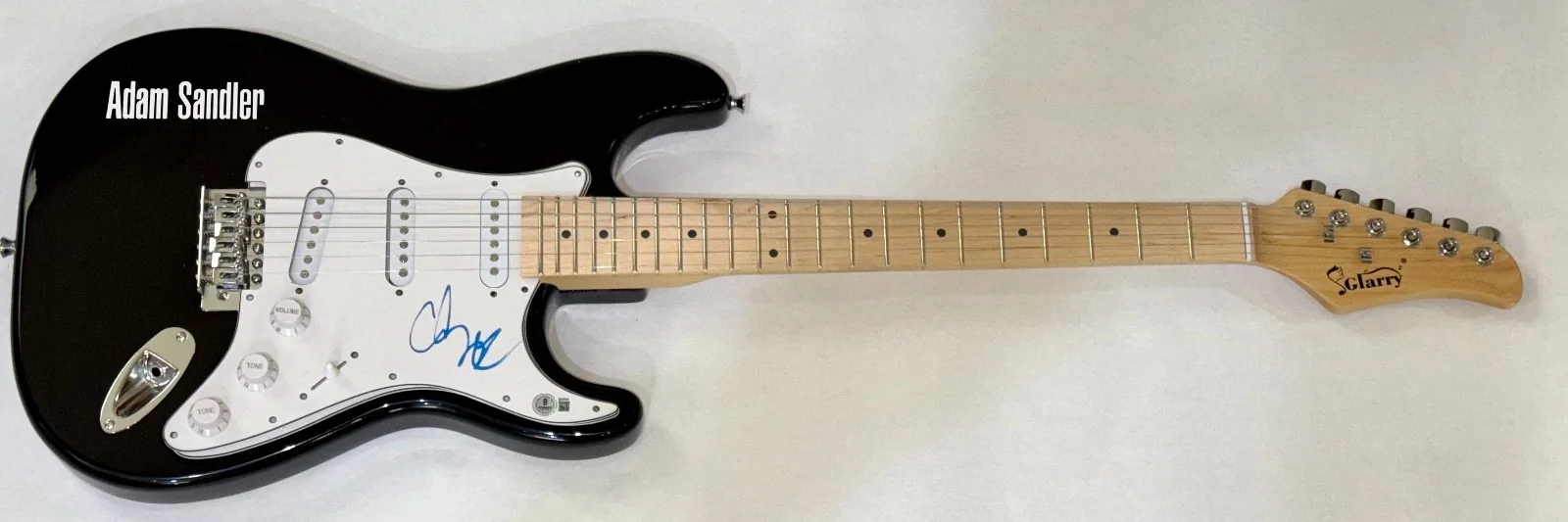 Adam Sandler — Adam Sandler Signed Autograph Electric Guitar The Wedding Singer Beckett COA, image 3