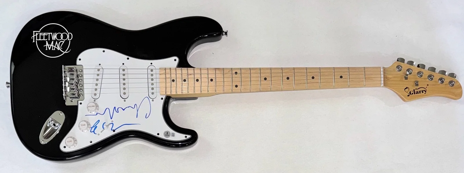 Lindsey Buckingham Christine McVie Fleetwood Mac Signed Electric Guitar BAS COA, image 3