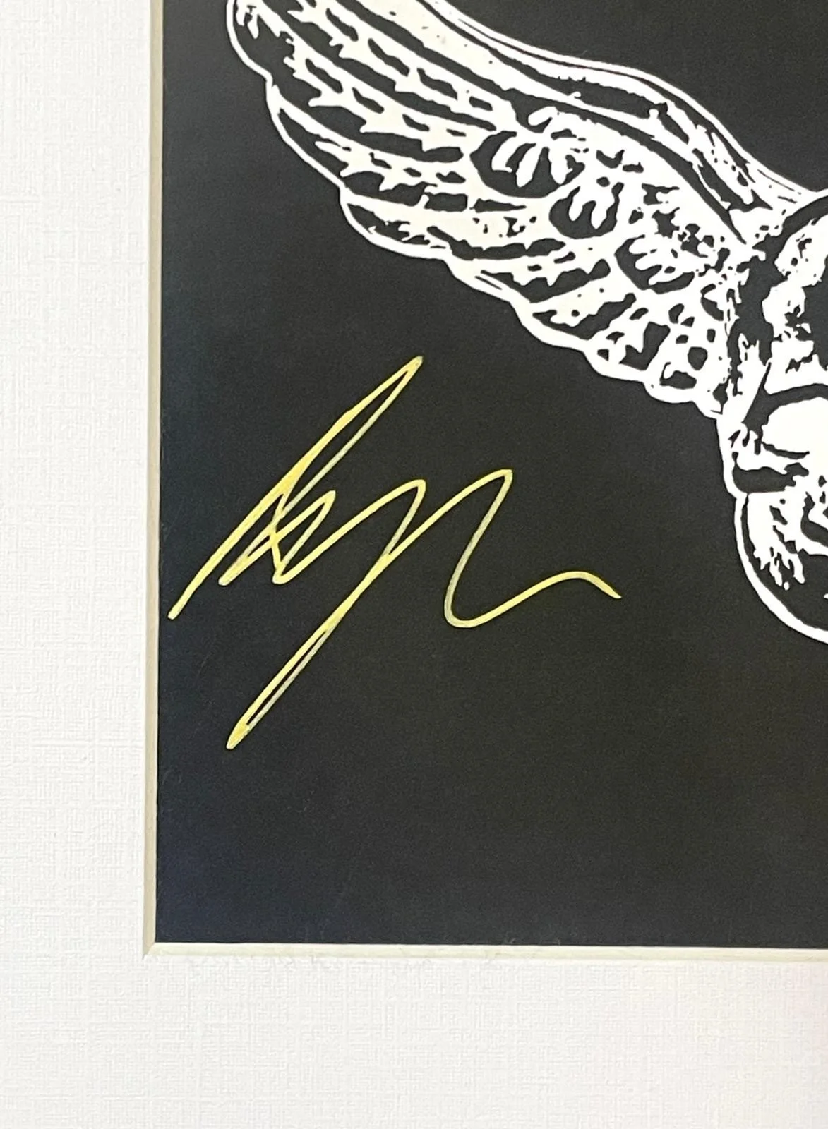 Yungblud — 🎸Yungblud Signed CD Insert Framed PSA COA “One More Time” Aerosmith (GOLD)🎸, image 3