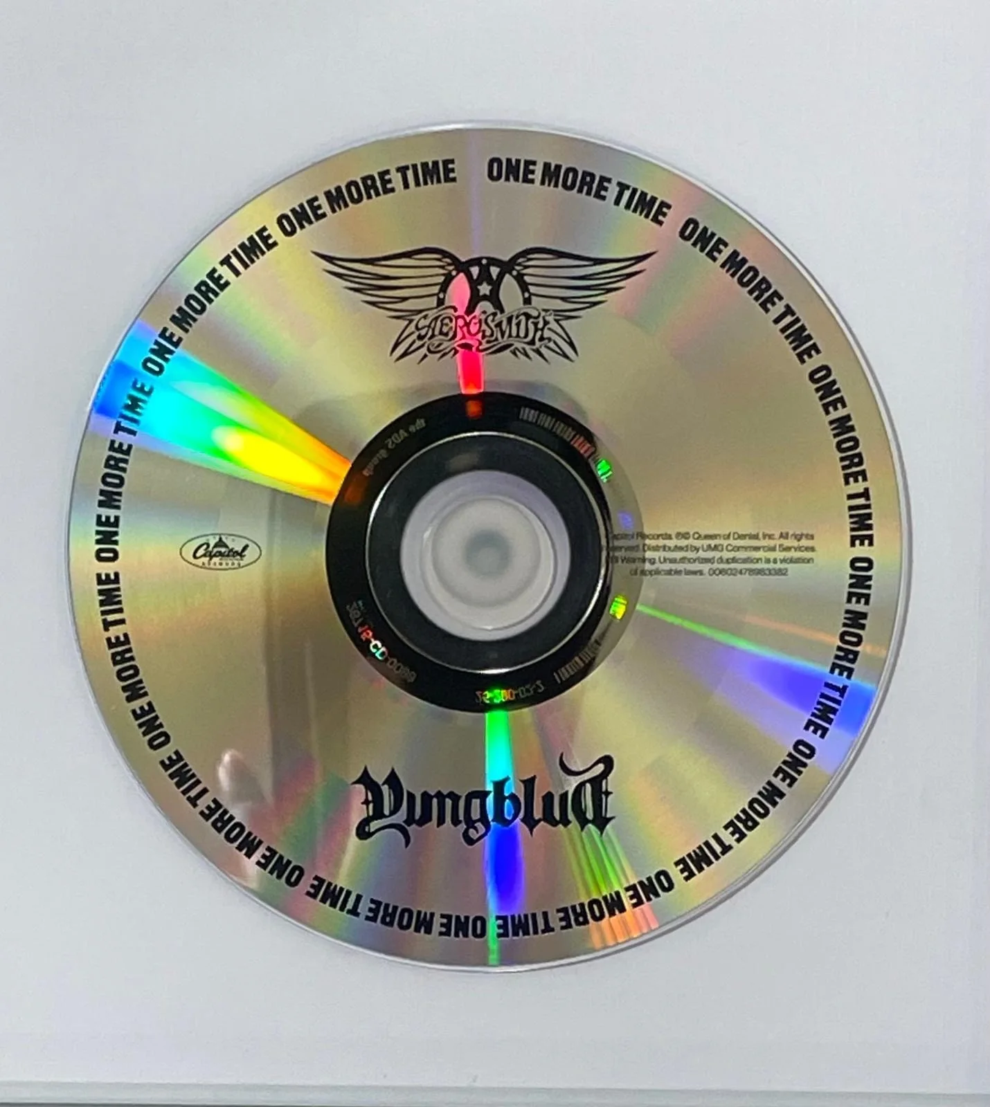 Yungblud — 🎸Yungblud Signed CD Insert Framed PSA COA “One More Time” Aerosmith (GOLD)🎸, image 5