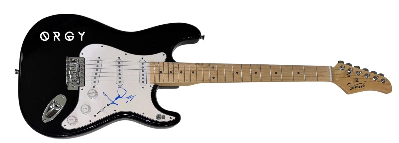 Orgy Jay Gordon Signed Autograph Electric Guitar Band Singer Blue Monday BAS COA, изображение 2