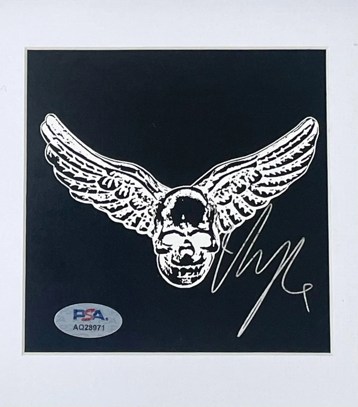 Yungblud — 🎸Yungblud Signed CD Insert Framed PSA COA “One More Time” Aerosmith 🎸, image 2