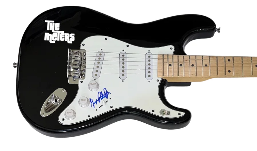 George Porter Jr THE METERS Signed Autograph Electric Guitar Funk Band BAS COA, изображение 2
