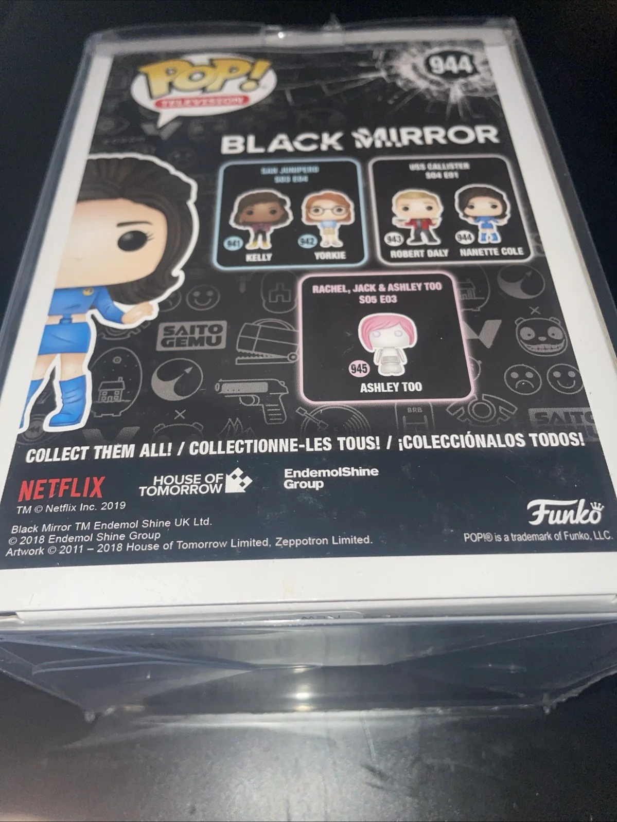 Cristin Milioti — Cristin Milioti Nanette Cole Black Mirror Autographed Signed Funko SWAU Verified, image 3