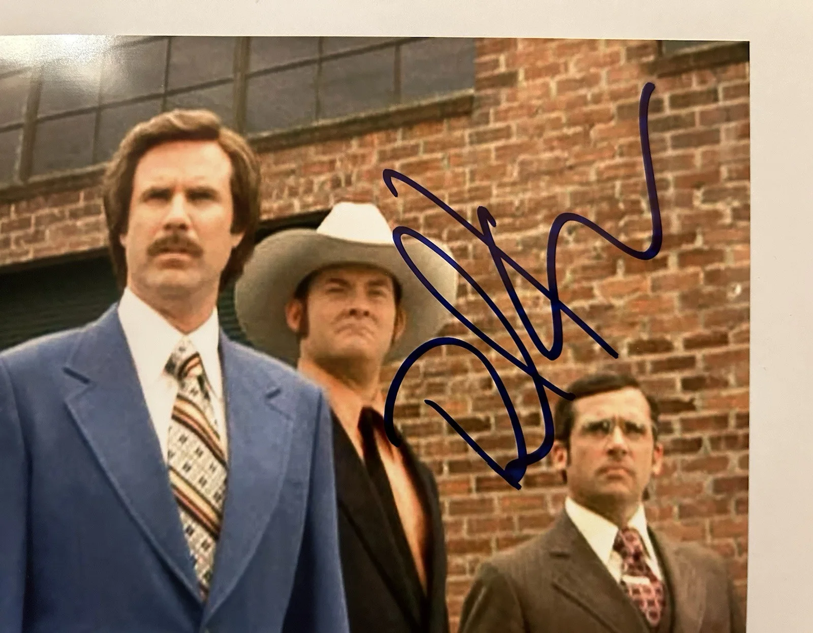 David Koechner — David Koechner Signed Anchorman Movie 8x10 Photo Proof, изображение 2