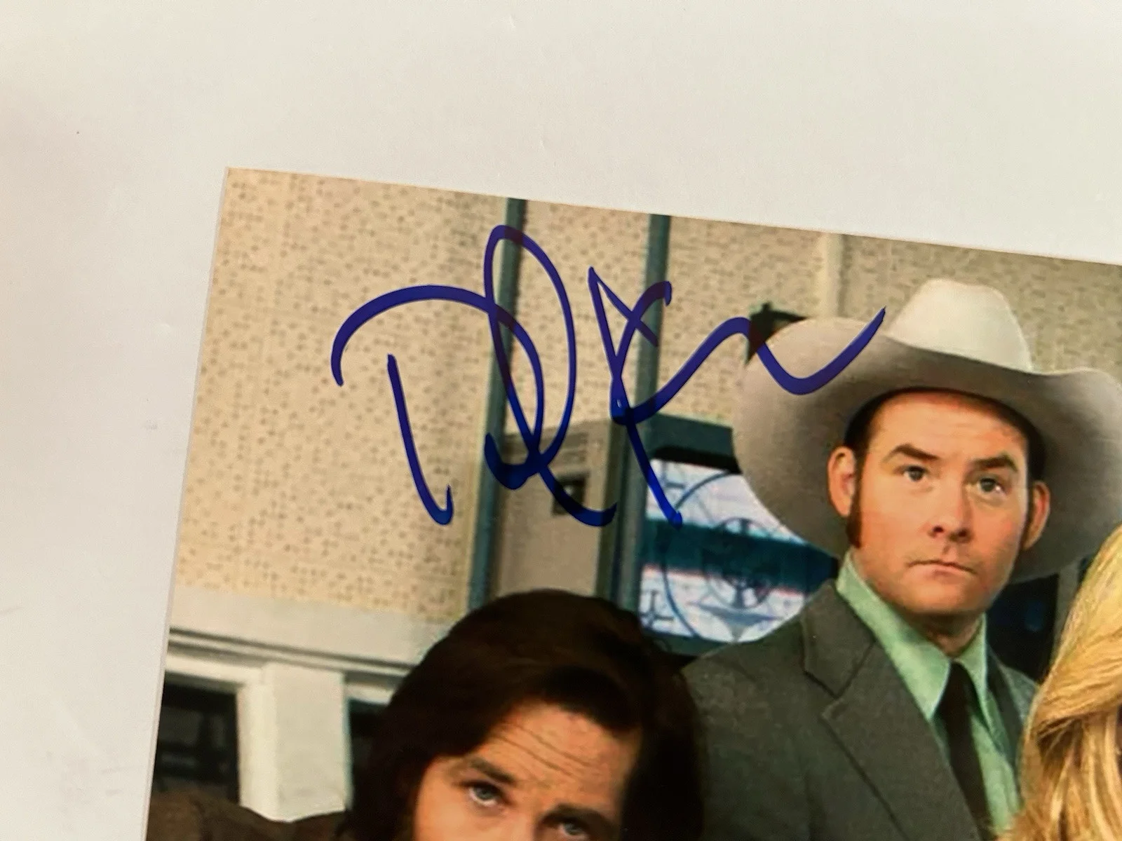David Koechner — David Koechner Anchorman Signed 8x10 Photo Proof, image 2