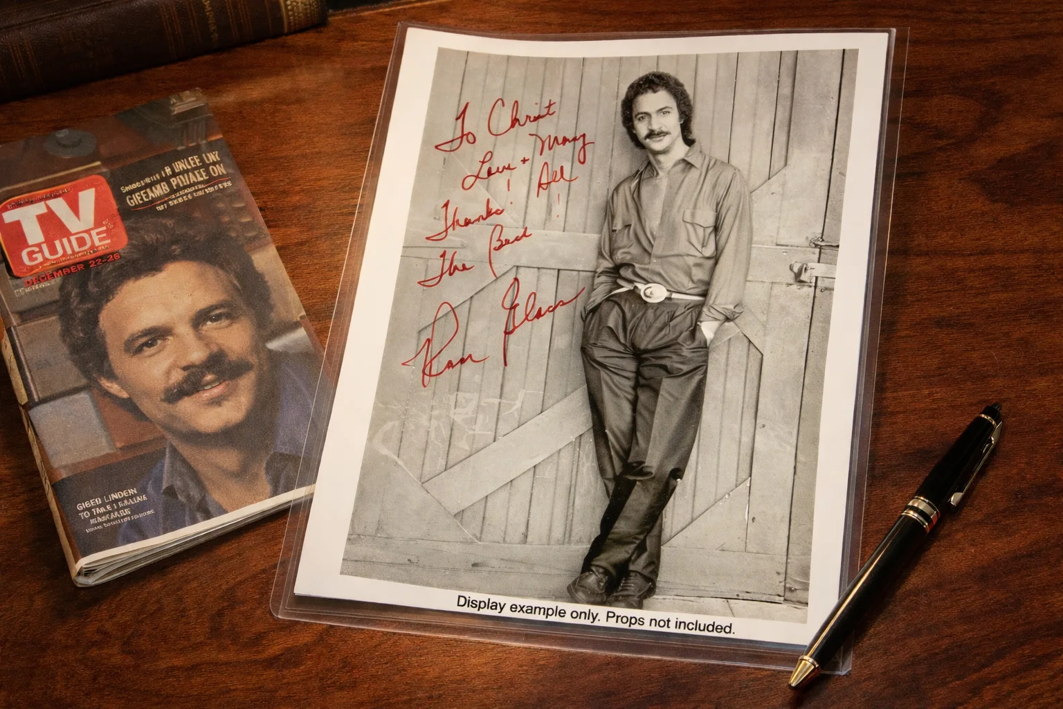 Ron Glass — Ron Glass Signed 8x10 Photo Vintage Autograph Ron Harris Barney Miller TV Actor, изображение 3