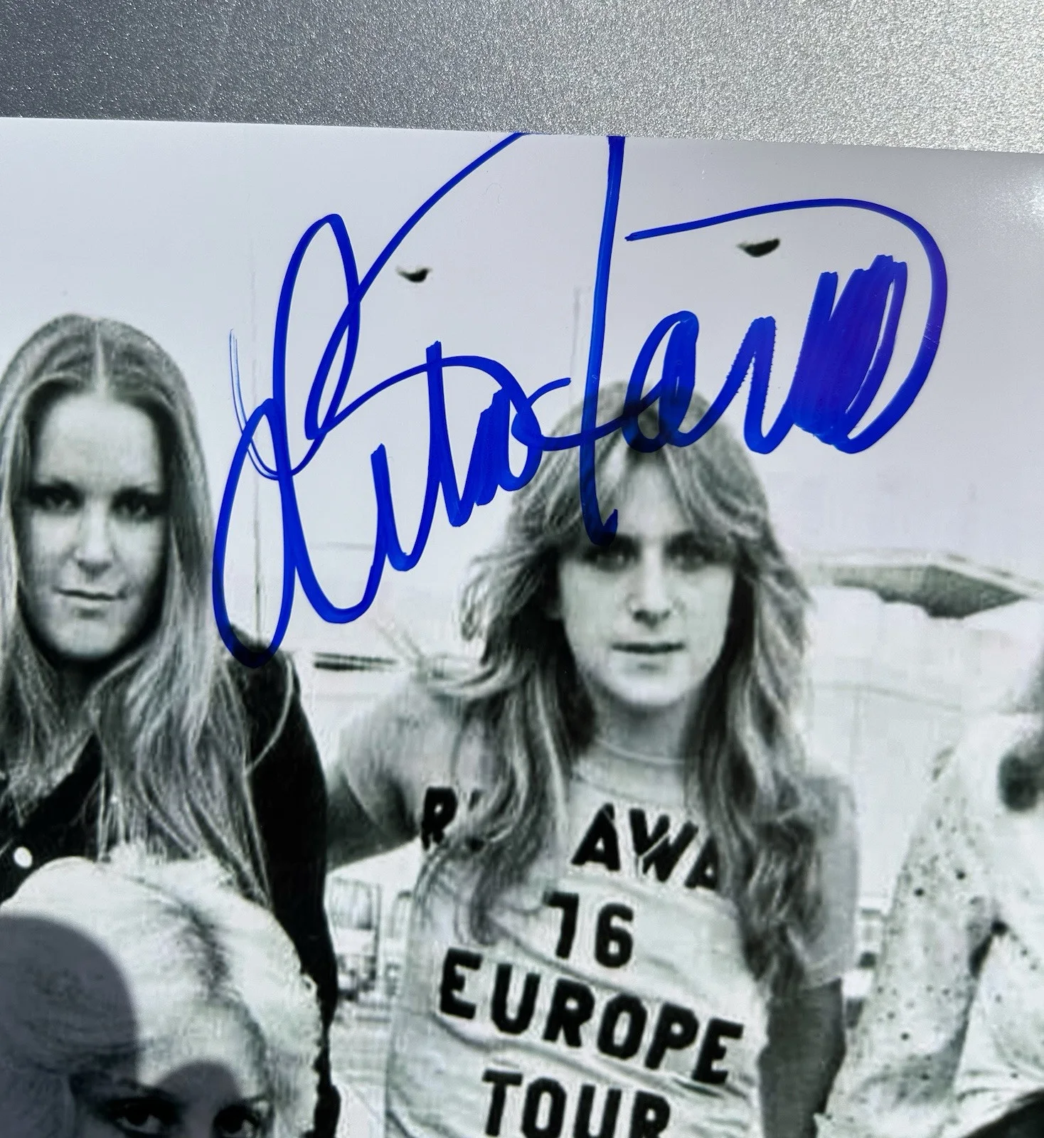 Lita Ford Signed The Runaways Photo Proof Rare Autograph Pic 8x10, изображение 2