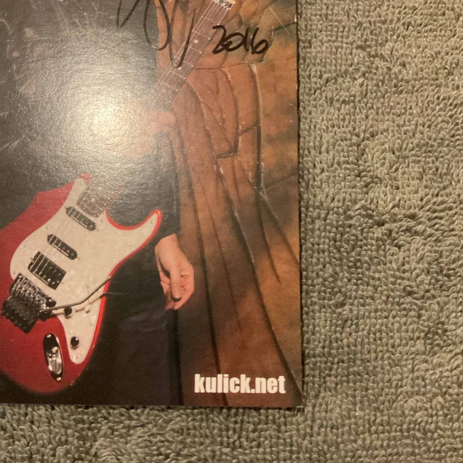 Bruce Kulick (former KISS Guitarist ) Signed Autograph 4x6 Photo No Coa, изображение 4