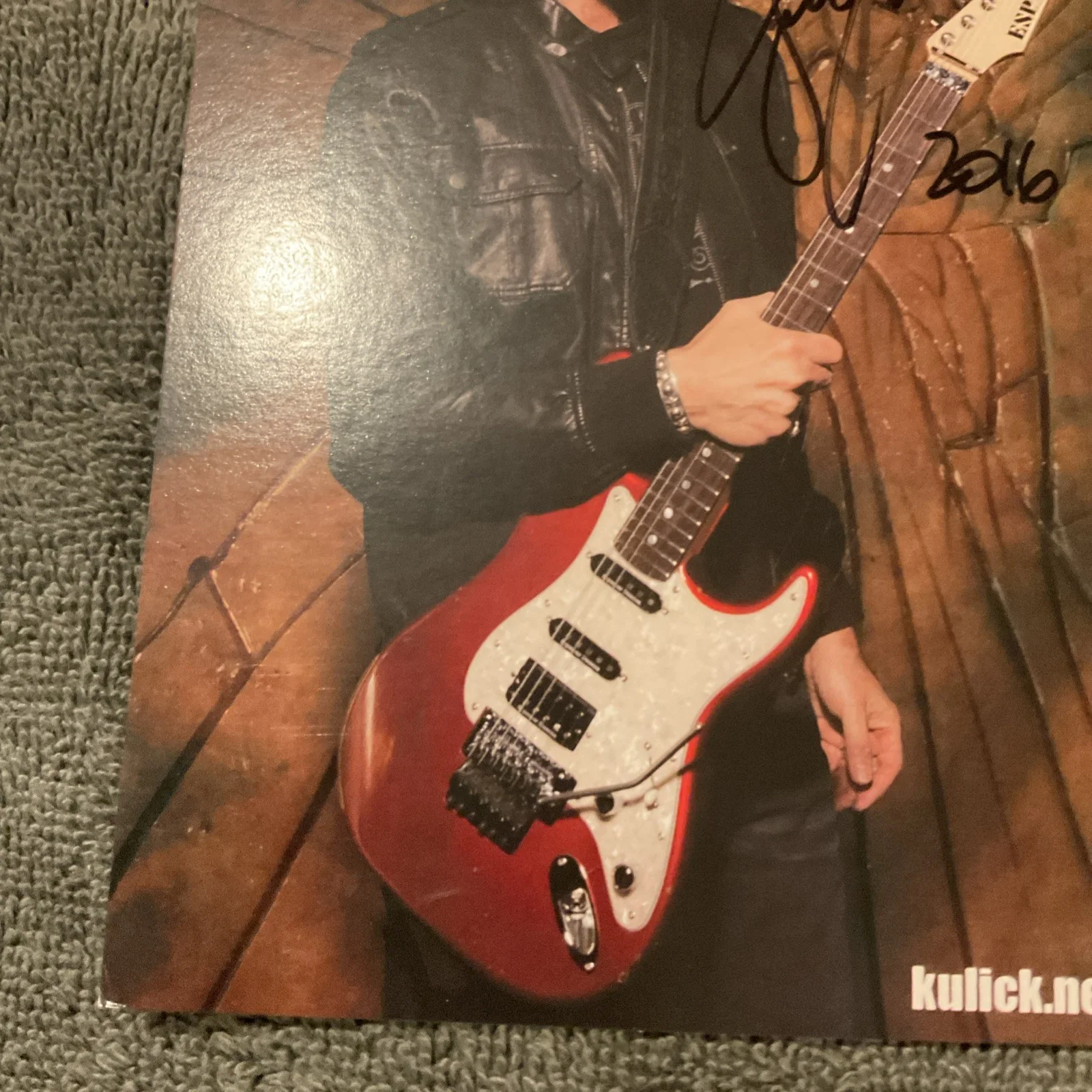 Bruce Kulick (former KISS Guitarist ) Signed Autograph 4x6 Photo No Coa, изображение 5
