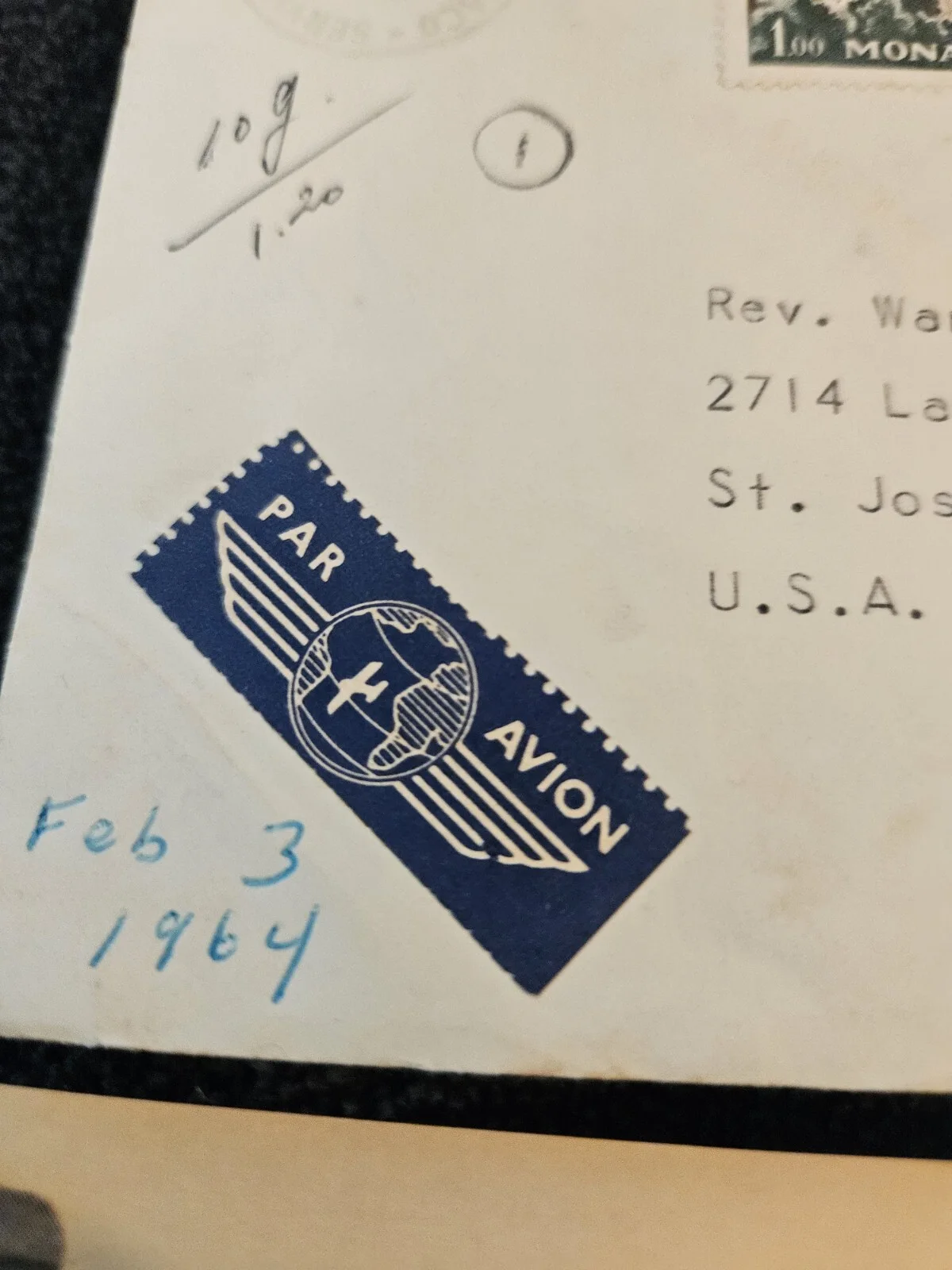 Grace Kelly And Prince Rainier Signed Index Cards With Envelope 1964, изображение 4