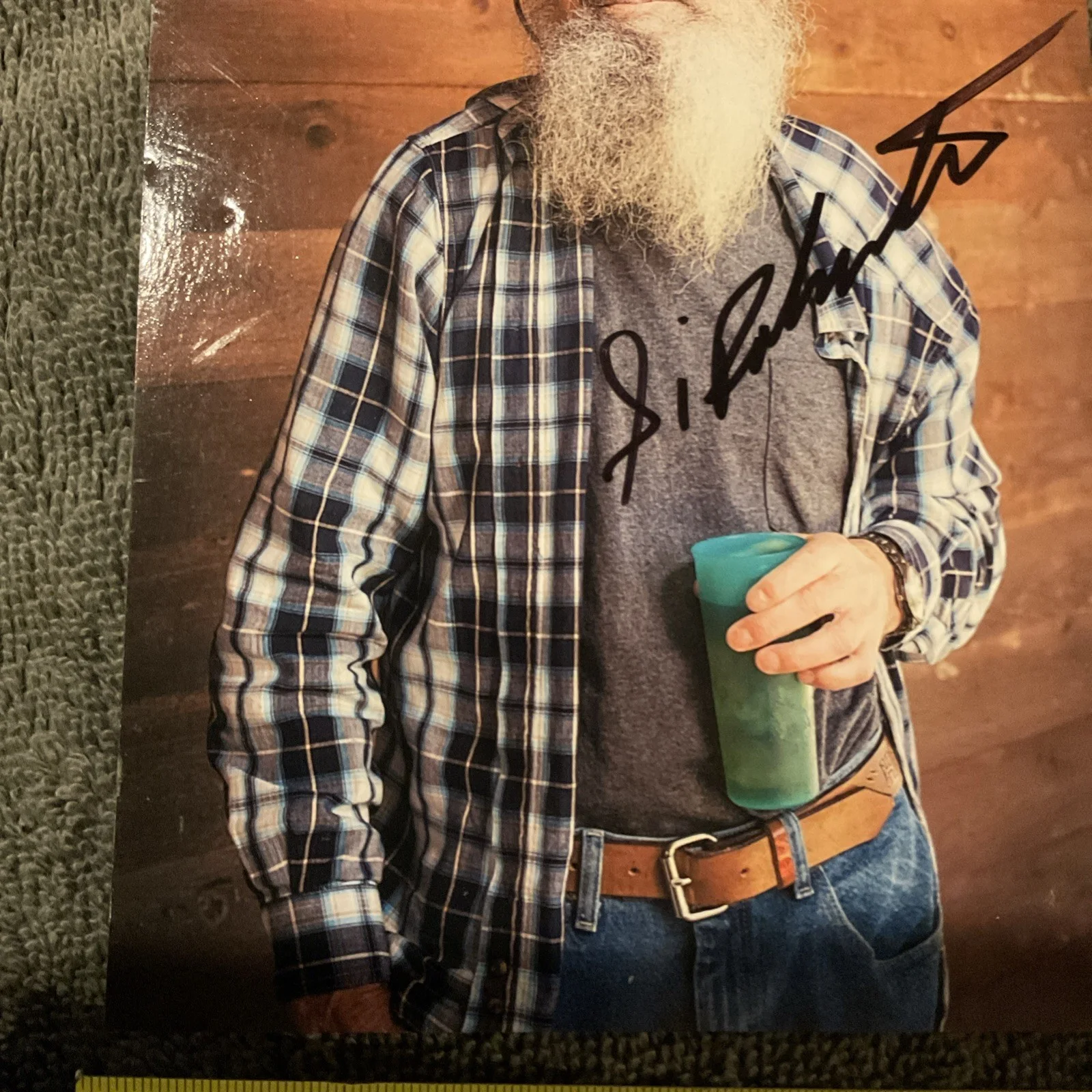 Si Robertson — SI ROBERTSON HAND SIGNED 4x6 PHOTO ACTOR AUTOGRAPHED DUCK DYNASTY SHOW NO COA, image 5