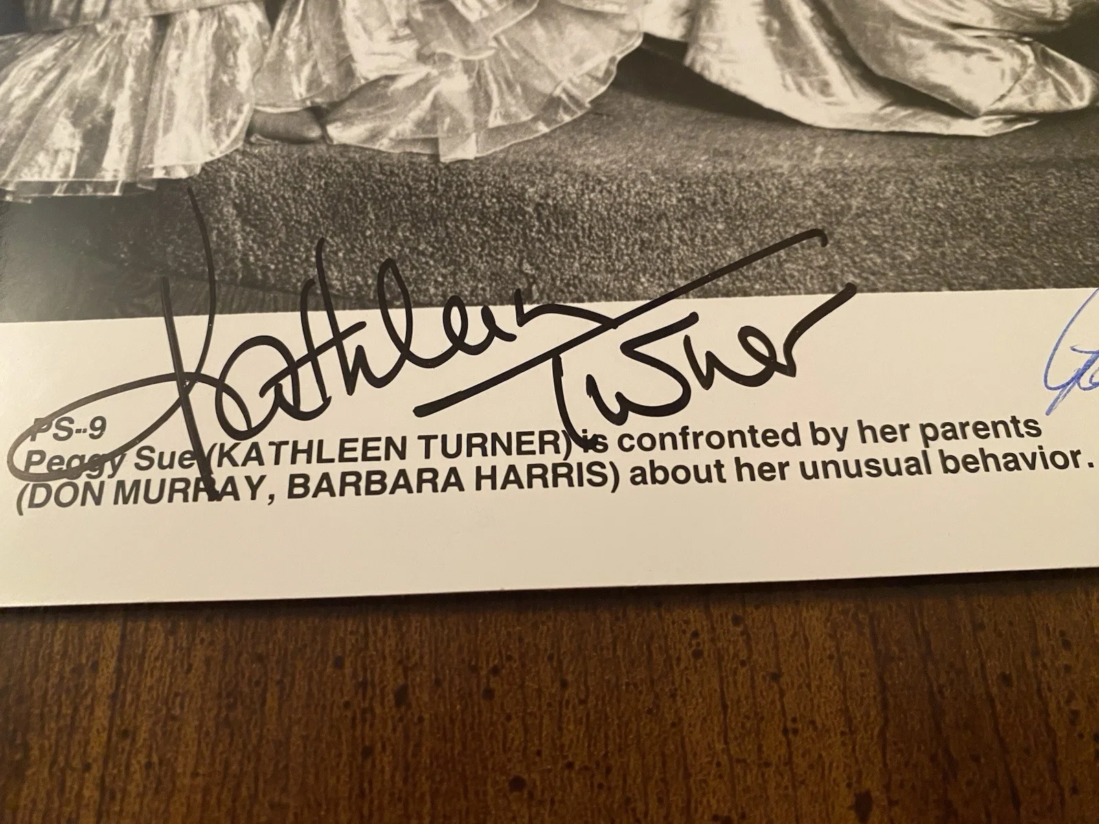 Don Murray, Kathleen Turner — Don Murray Kathleen Turner Signed Autographed Photo w/ COA Peggy Sue Got Married, image 3