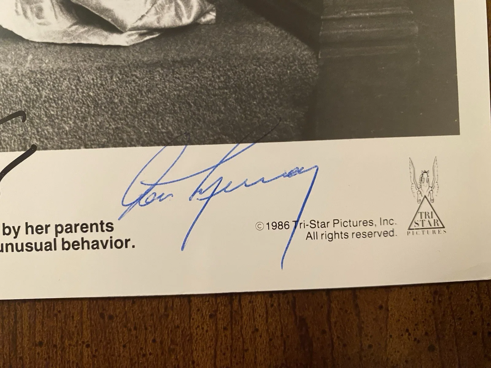 Don Murray, Kathleen Turner — Don Murray Kathleen Turner Signed Autographed Photo w/ COA Peggy Sue Got Married, image 4