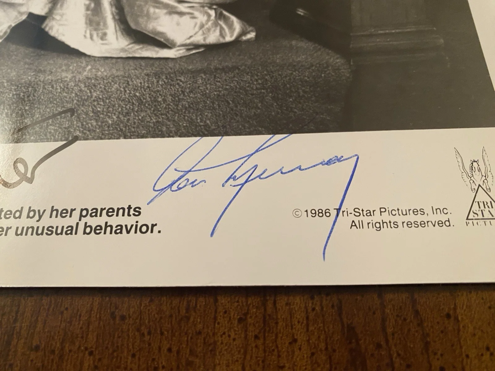 Don Murray, Kathleen Turner — Don Murray Kathleen Turner Signed Autographed Photo w/ COA Peggy Sue Got Married, image 5