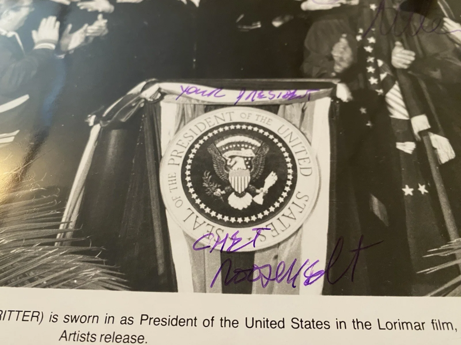 John Ritter — John Ritter Signed Autographed Photo With COA INSCRIPTION RARE Chet Roosevelt, image 5
