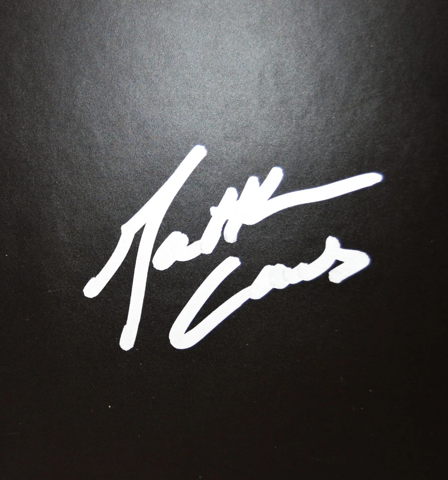 MATHEW CAWS Signed Nada Surf Coke Bottle Vinyl MOON MIRROR Beckett #BT27478, изображение 2