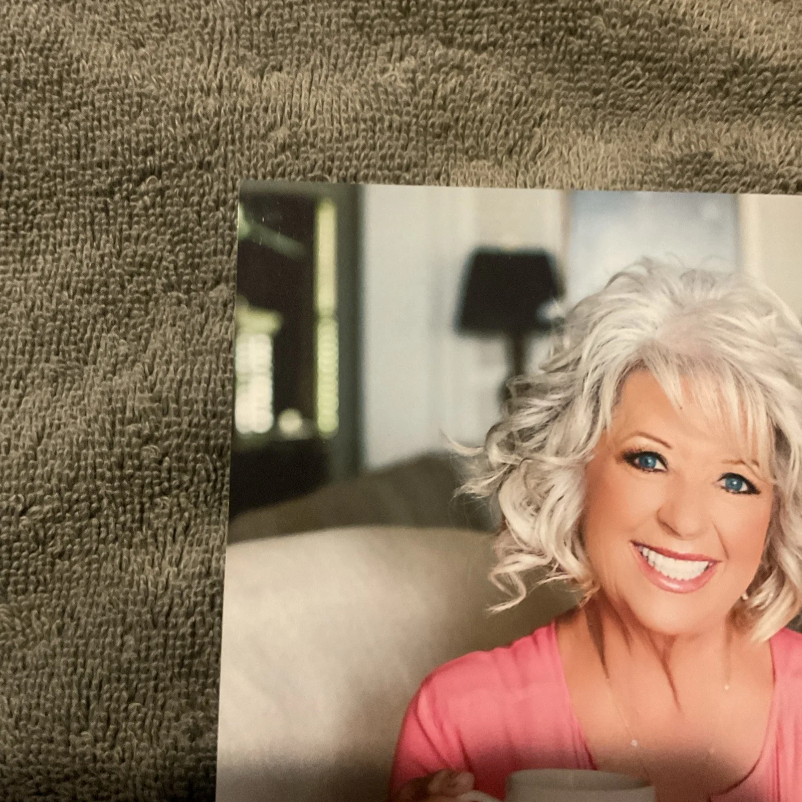 Paula Dean — Paula Deen TV Host & Actress Hand Signed 5X7 Photo "Paula's Home Cooking" No Coa, изображение 2