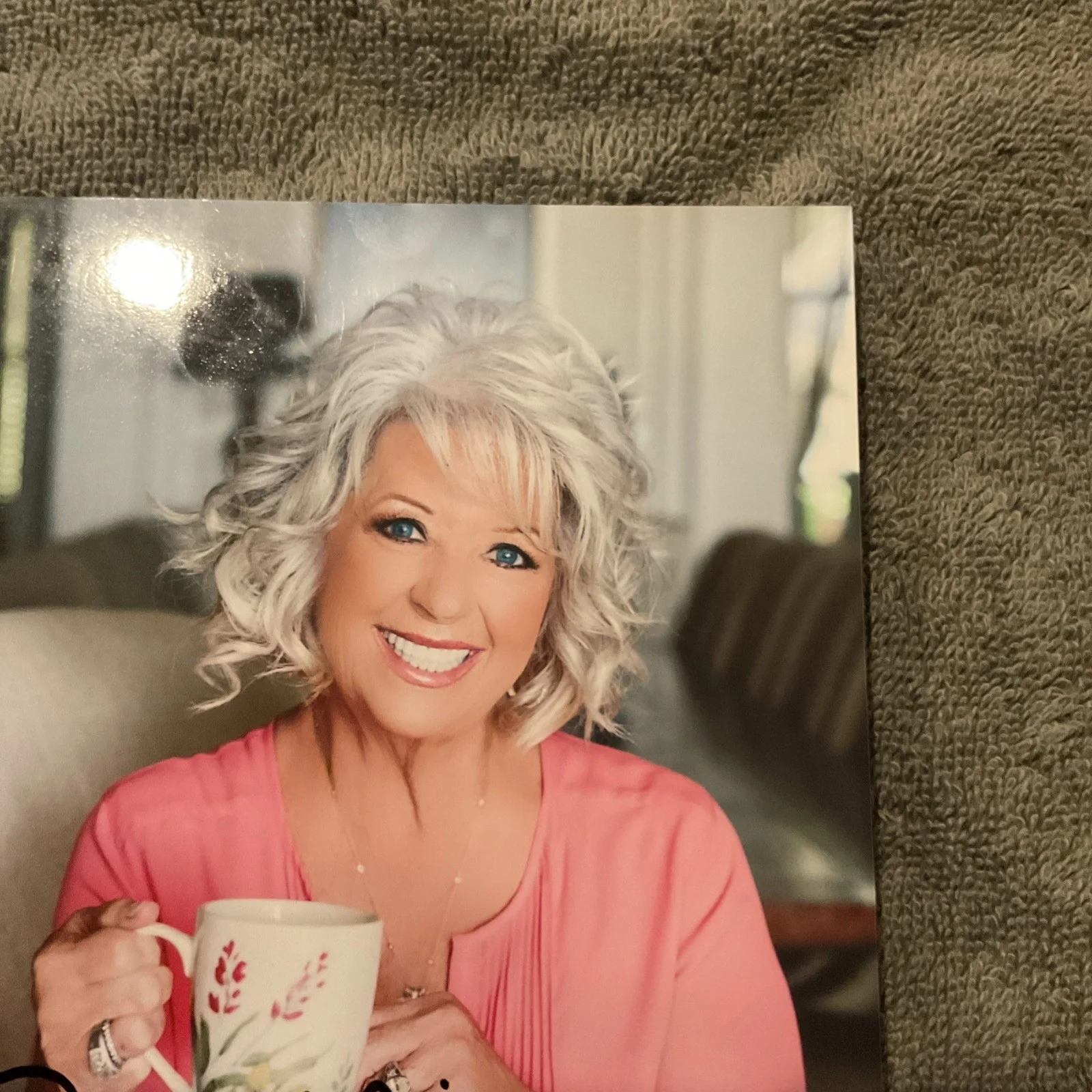 Paula Dean — Paula Deen TV Host & Actress Hand Signed 5X7 Photo "Paula's Home Cooking" No Coa, изображение 3