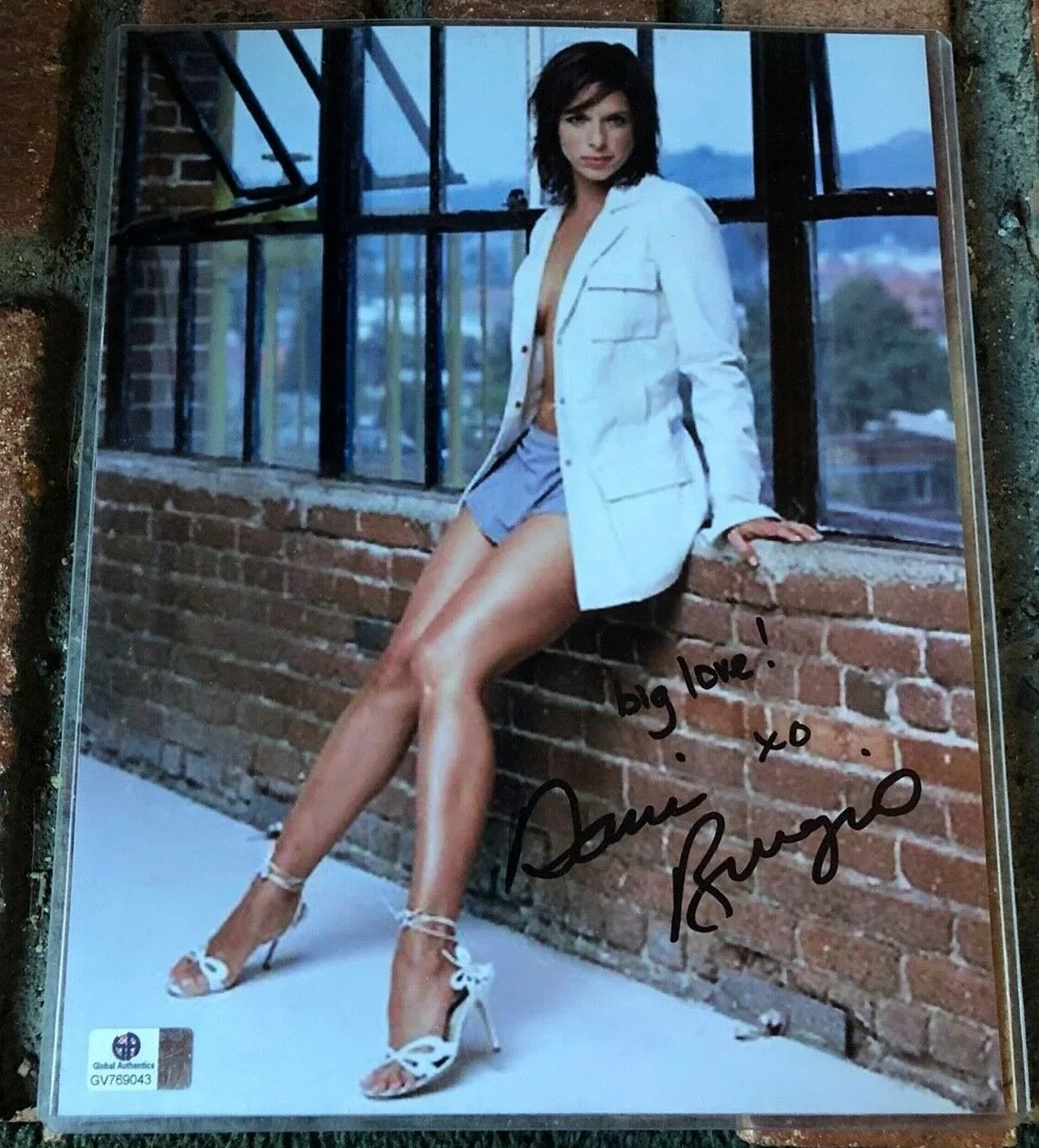 Danielle Burgio — Danielle Burgio (Judy) The Walking Dead Signed Auto GA Authenticated 8x10 Photo