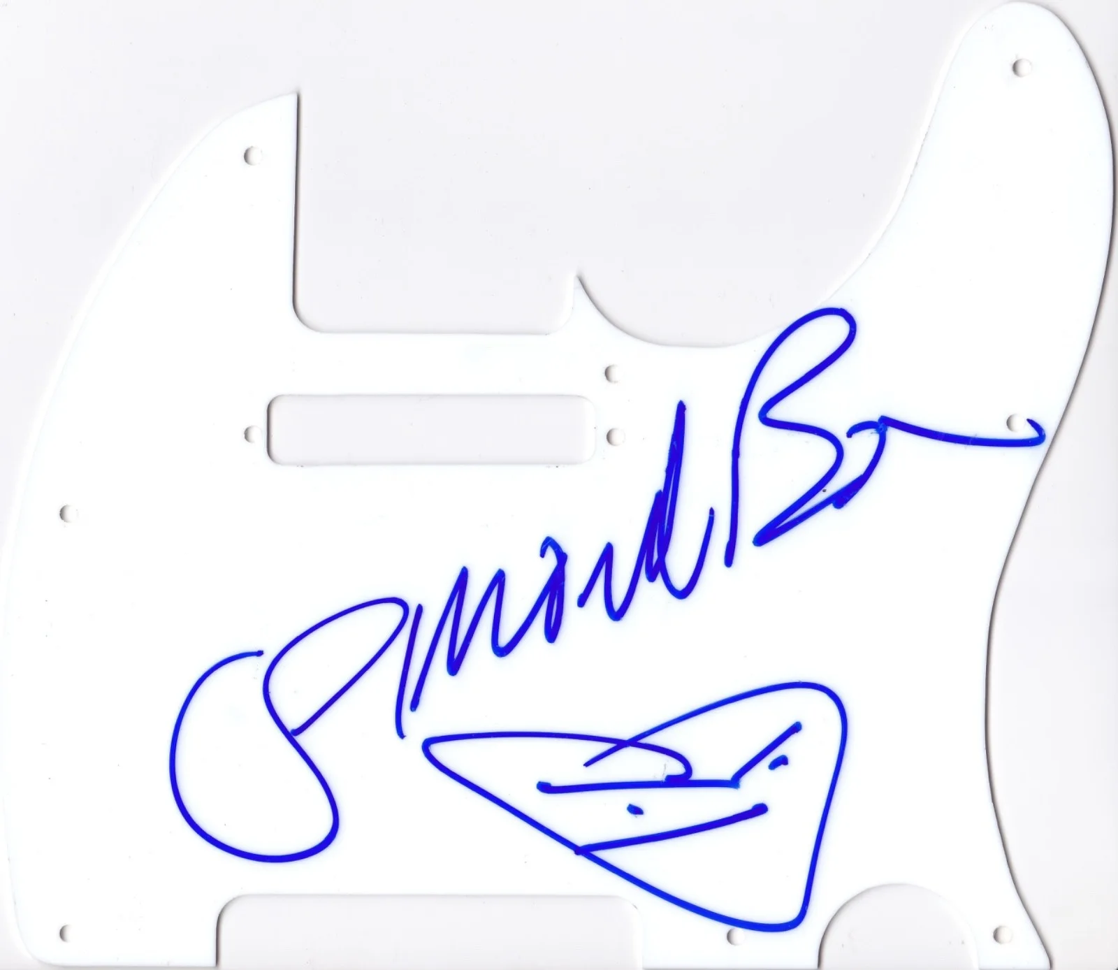 DURAN DURAN SIMON LE BON HAND SIGNED AUTOGRAPHED ELECTRIC GUITAR! RARE W/ PROOF!, изображение 2