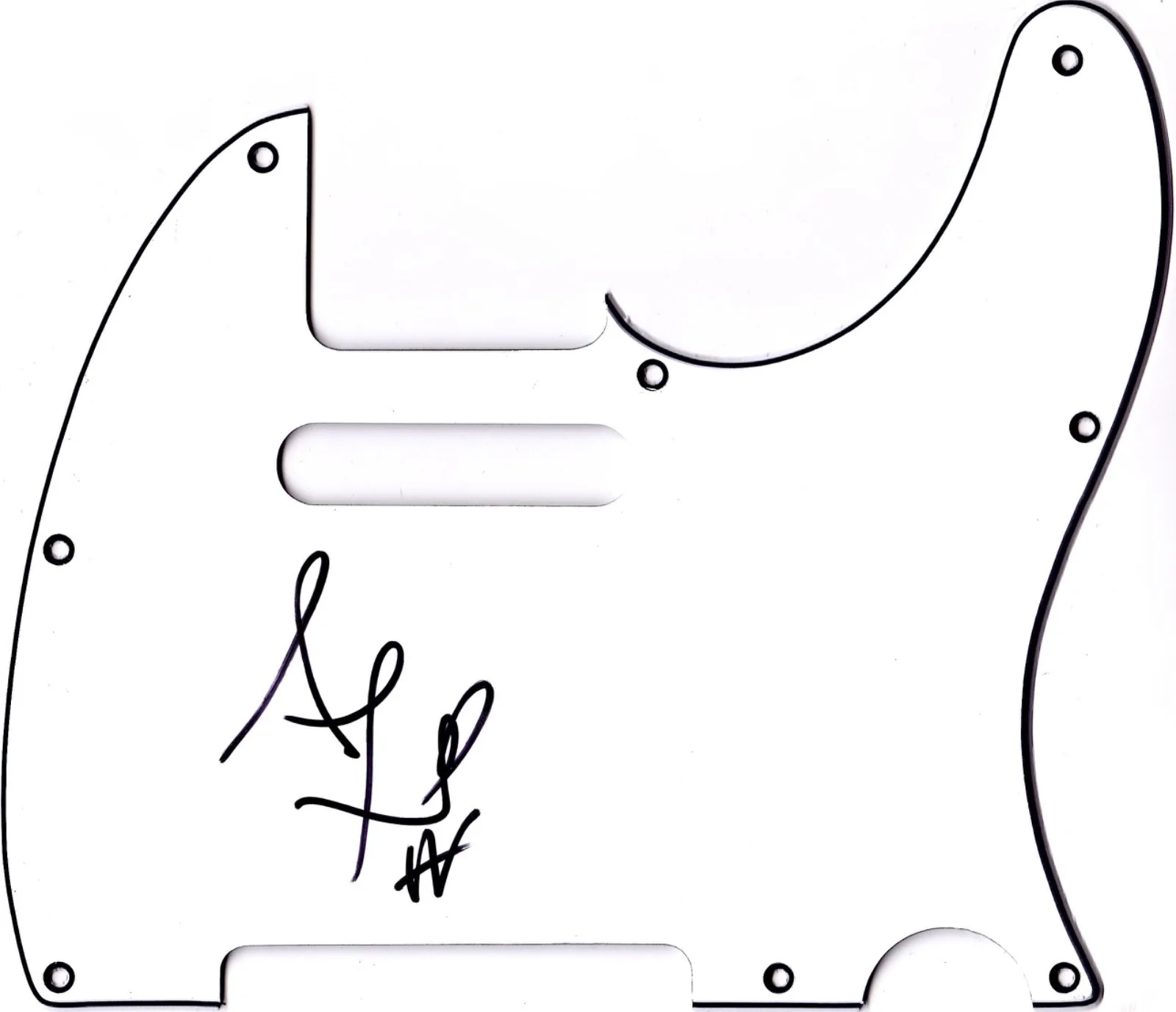 TEARS FOR FEARS ROLAND ORZABAL HAND SIGNED AUTOGRAPHED ELECTRIC GUITAR W /PROOF, изображение 2