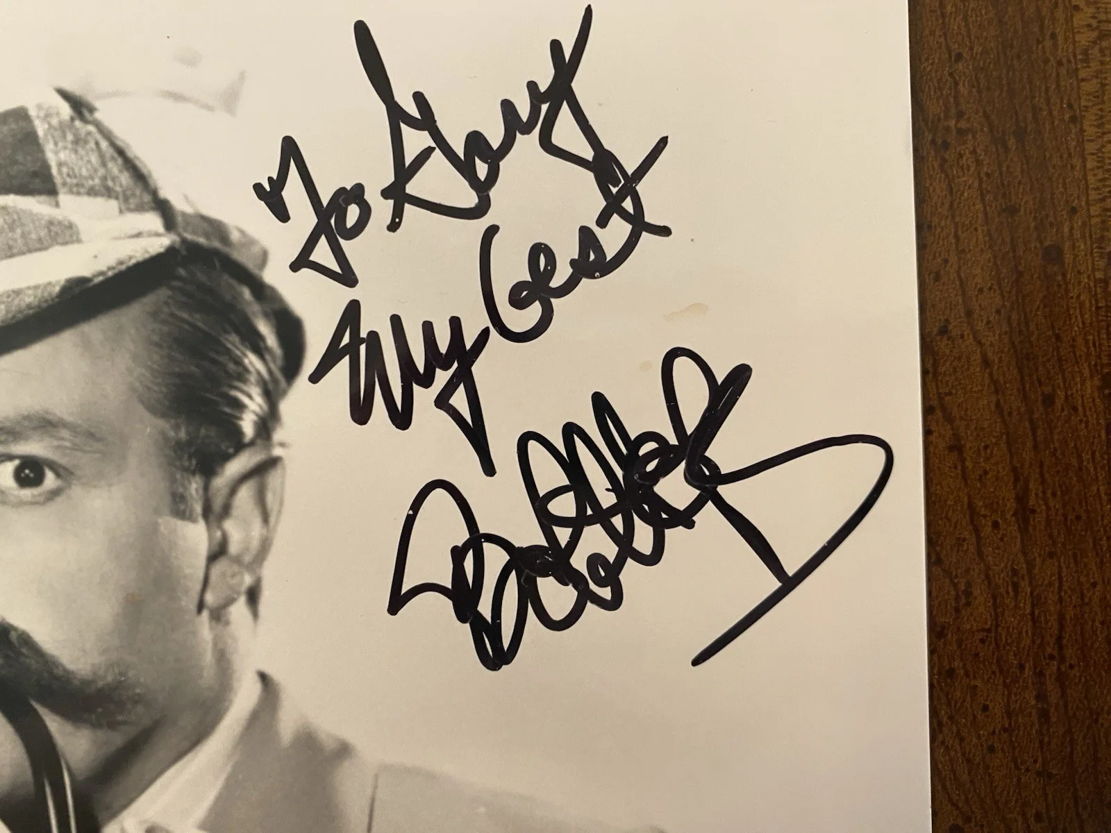 Bob Hope, Dorothy Lamour — Bob Hope Dorothy Lamour Signed Autographed Photo With COA My Favorite Brunette, изображение 4