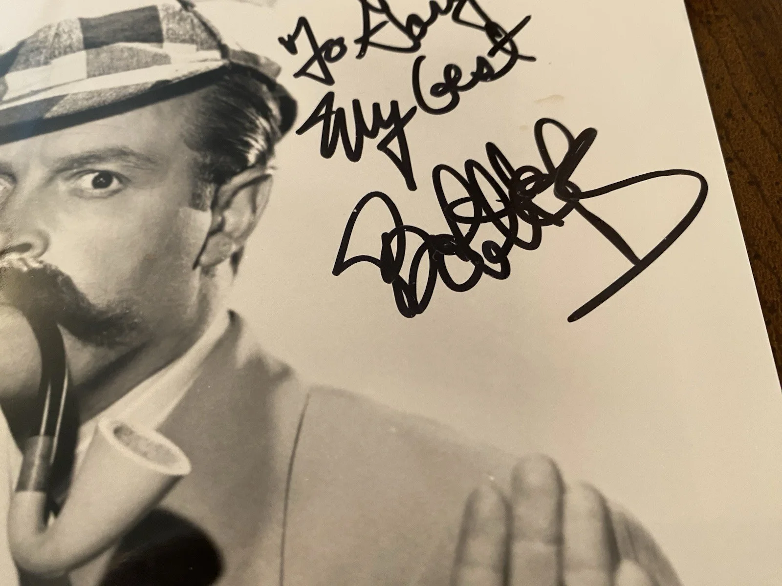 Bob Hope, Dorothy Lamour — Bob Hope Dorothy Lamour Signed Autographed Photo With COA My Favorite Brunette, изображение 5