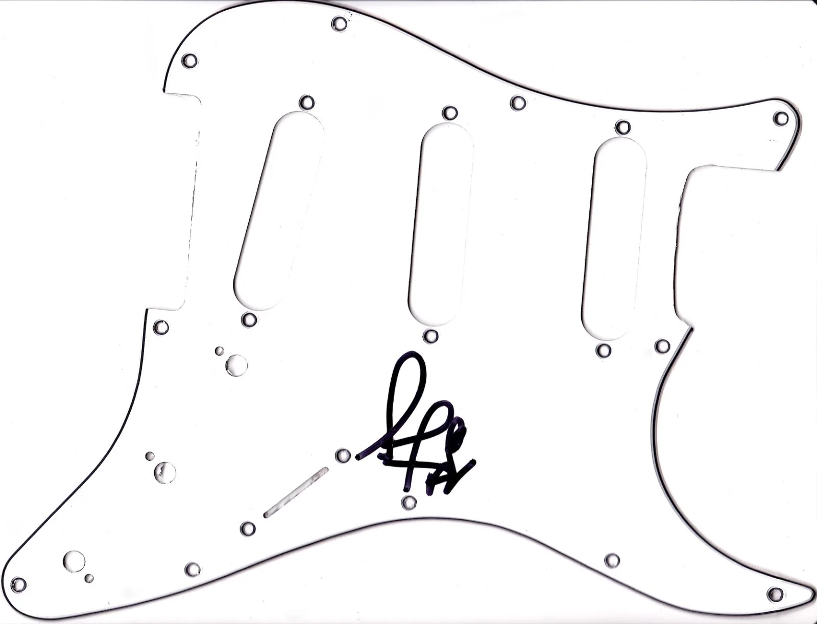 TEARS FOR FEARS ROLAND ORZABAL HAND SIGNED AUTOGRAPHED ELECTRIC GUITAR W/ PROOF!, изображение 2