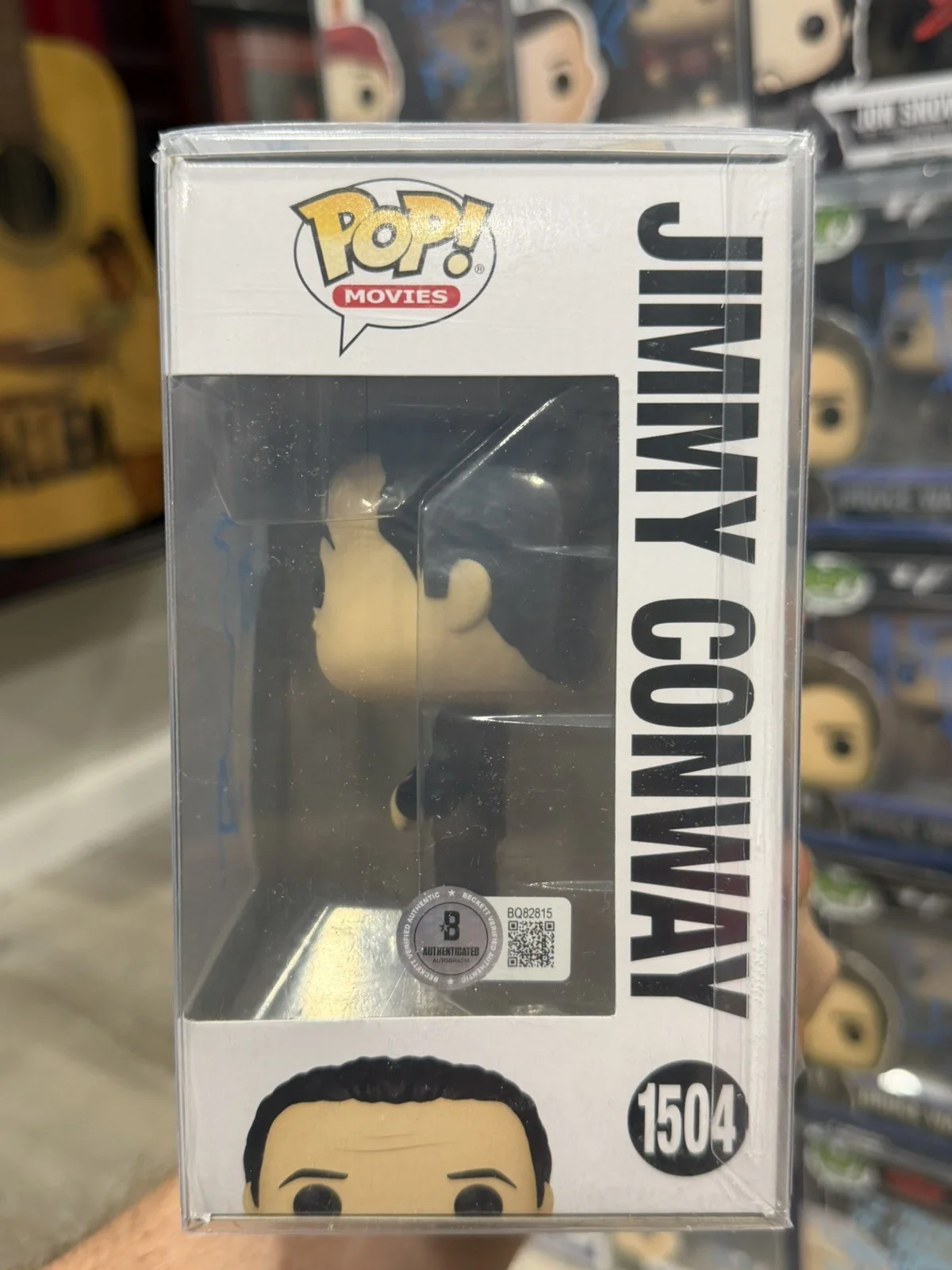 Robert DeNiro — Robert DeNiro Signed Jimmy Conway Godfather Funko Pop 1504 Beckett Autograph, image 2