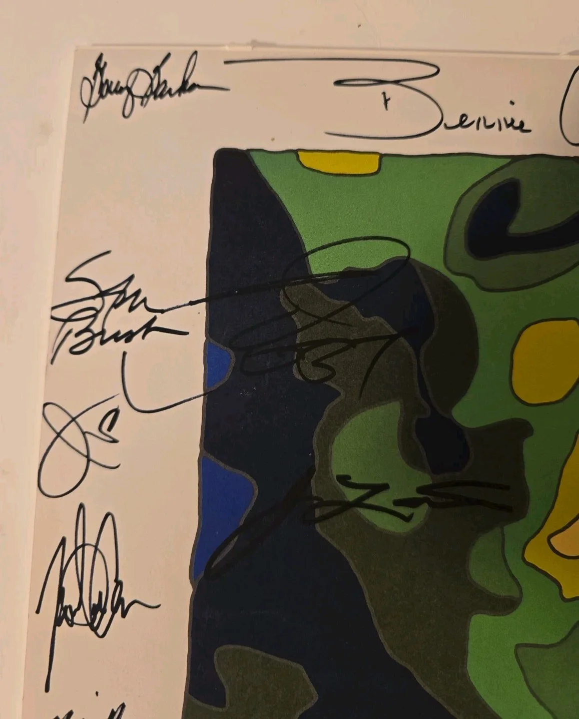 Signed ChazzFest 2006 Poster Board Charleston Music Festival Buddy Guy Al Green, изображение 3