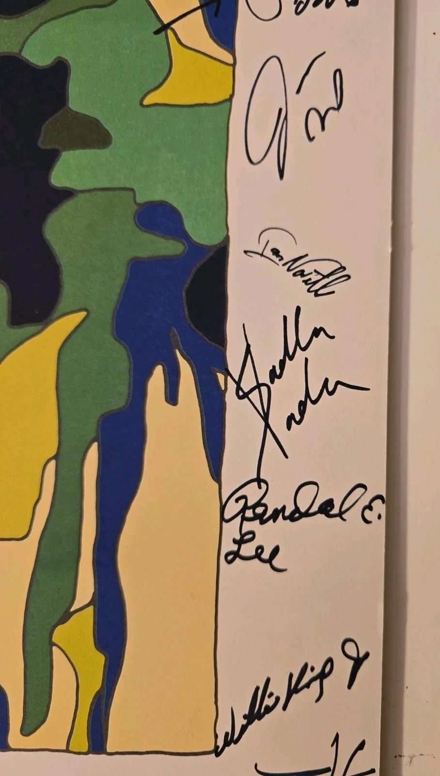 Signed ChazzFest 2006 Poster Board Charleston Music Festival Buddy Guy Al Green, изображение 5