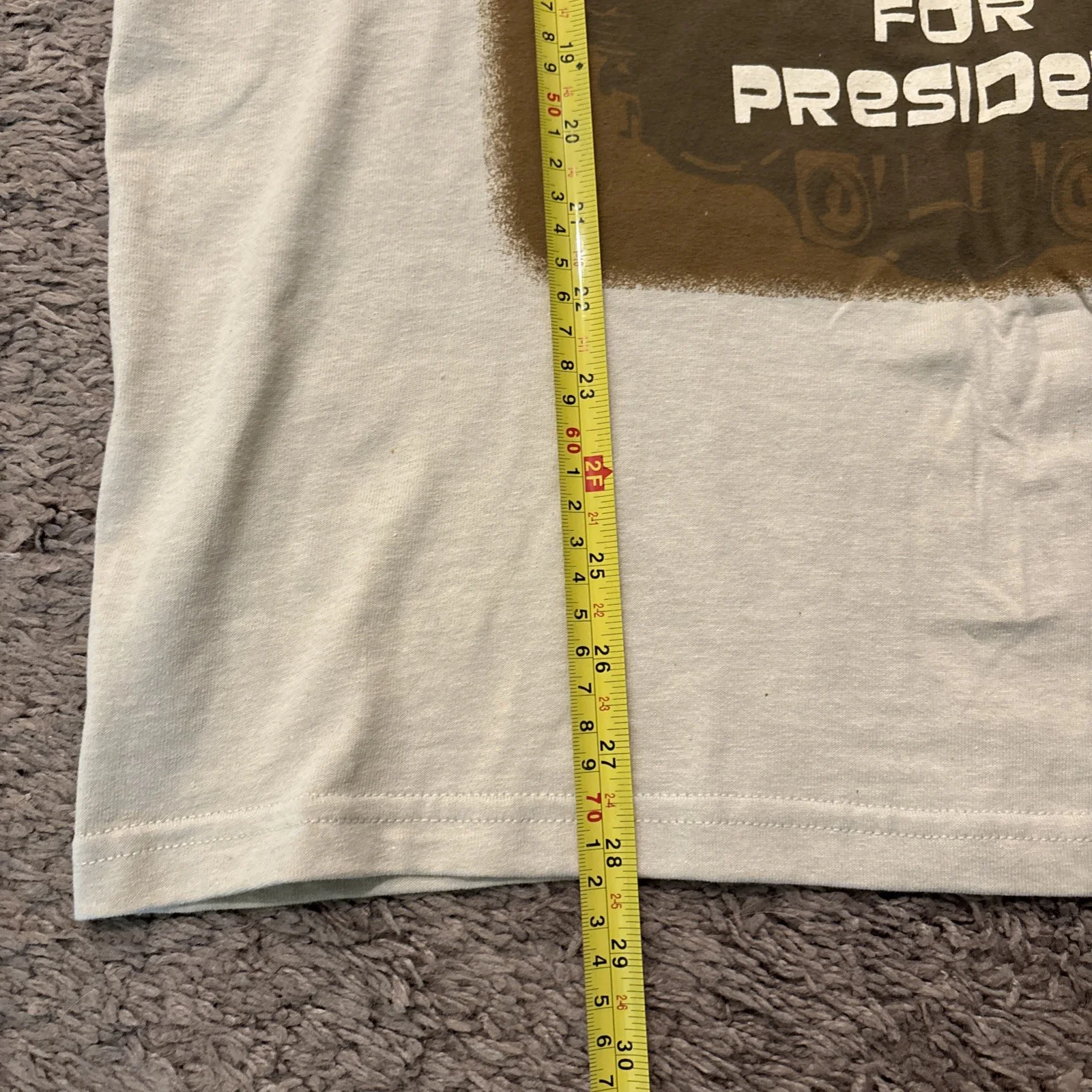 Carlos Mencia — CARLOS MENCIA autographed Medium Unisex tee shirt "Carlos for President", image 4