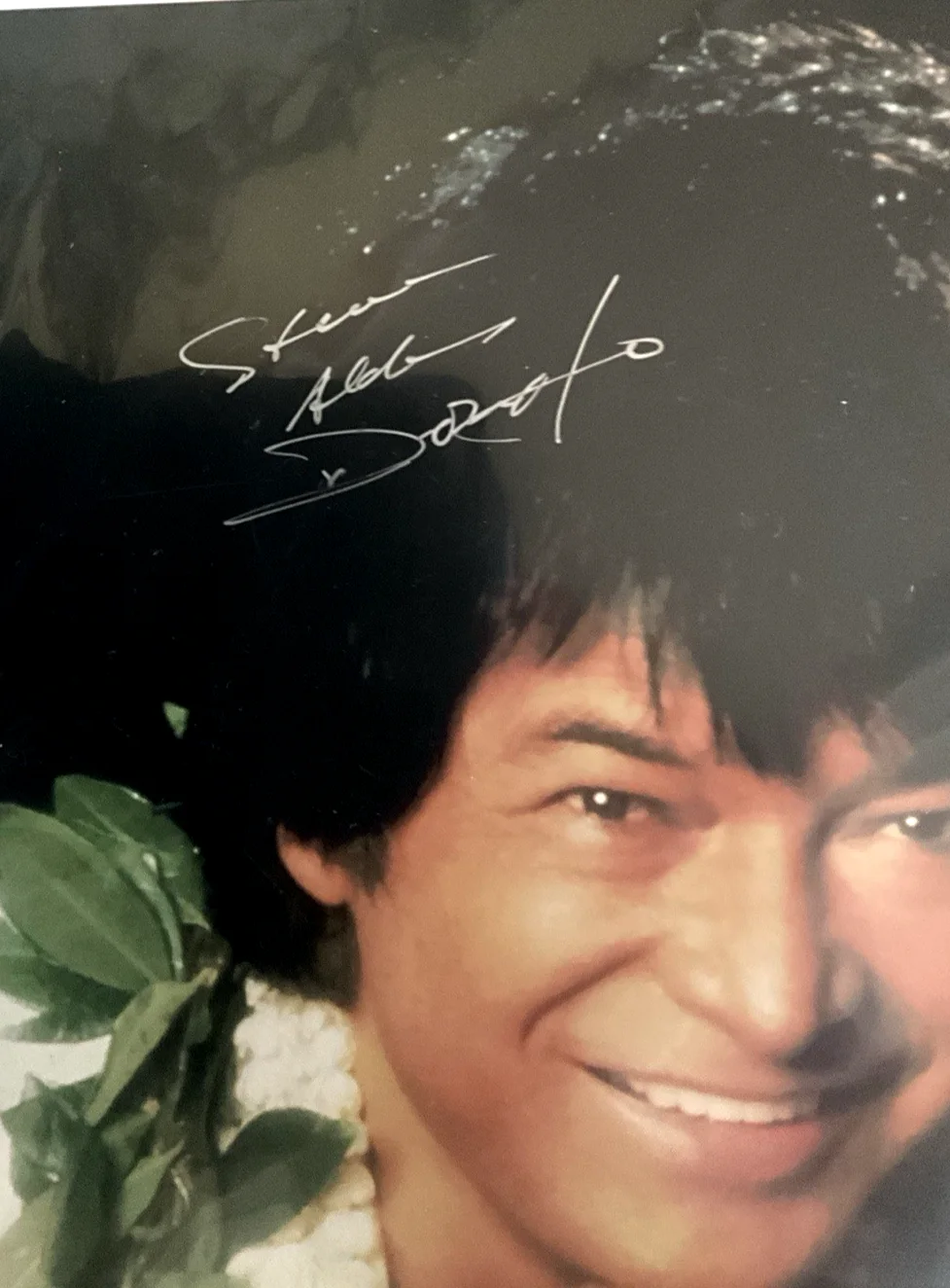 Don Ho Signed Color Photo 8x10 Hawaiian Legendary Musician Tiny Bubbles, изображение 3