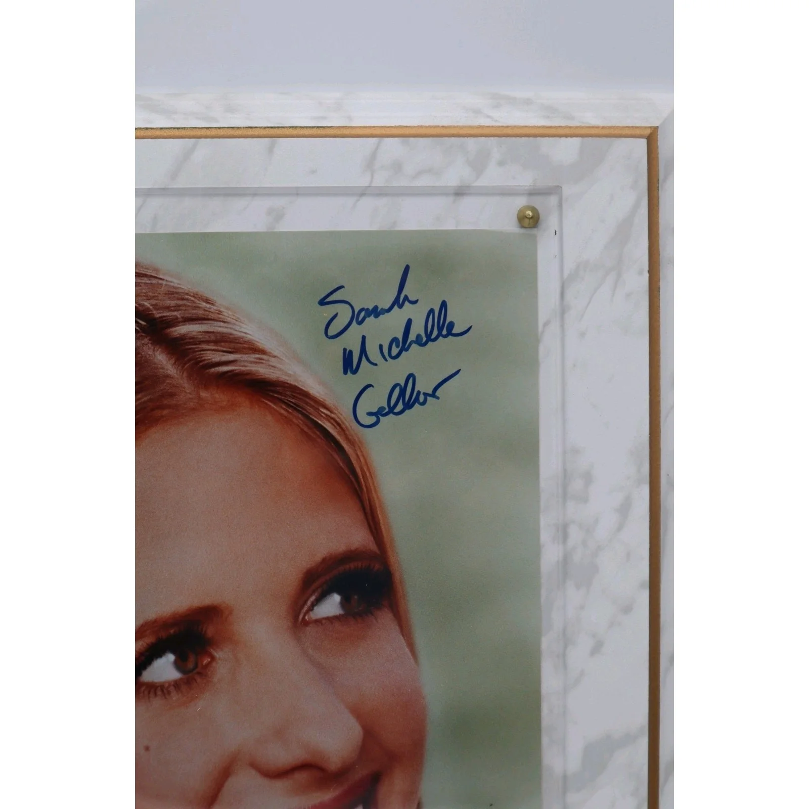 Sarah Michelle Gellar "Buffy the Vampire Slayer" Autograph Signature Plaque, image 2