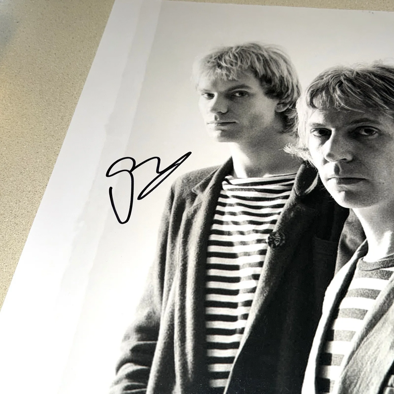 THE POLICE BAND GROUP signed autographed 16X20 STING ANDY STEWART BECKETT COA, изображение 3