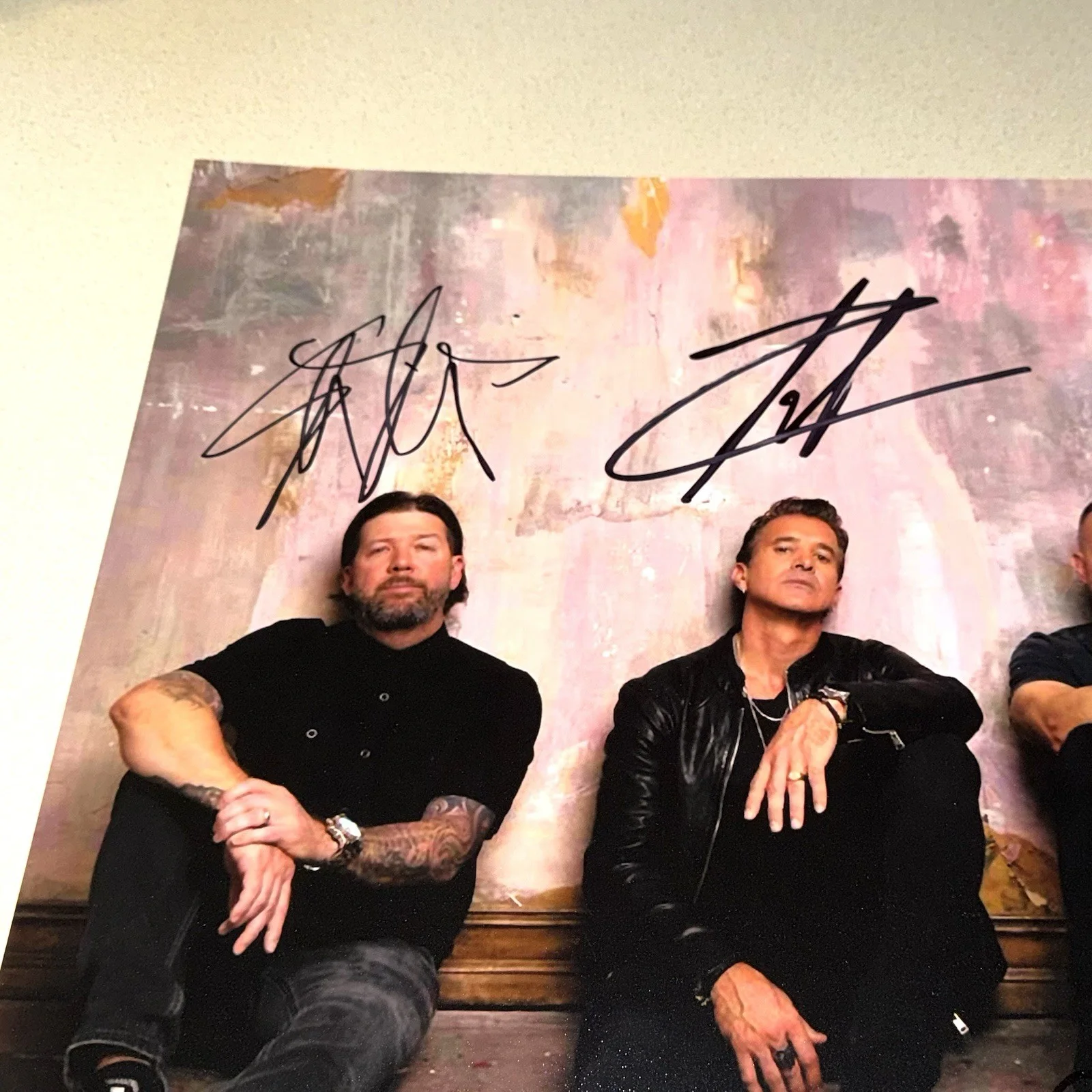 CREED GROUP signed autographed 16X20 PHOTO SCOTT STAPP MARK BRIAN BECKETT COA, изображение 3