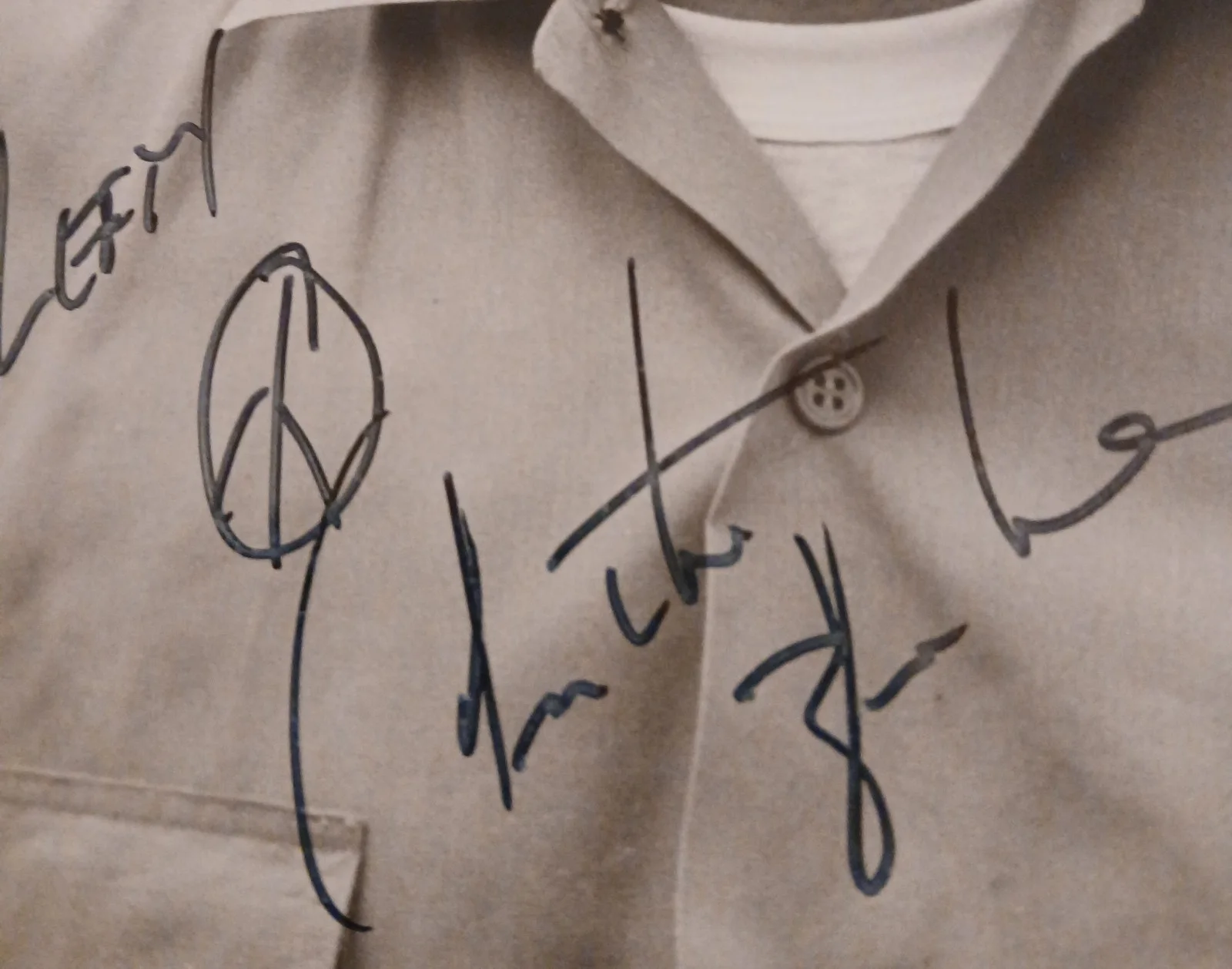Anthony Zerbe — 1969 Signed B/W, 8 By 10 Of ANTHONY ZERBE - The Liberation Of L.B. Jones, изображение 2