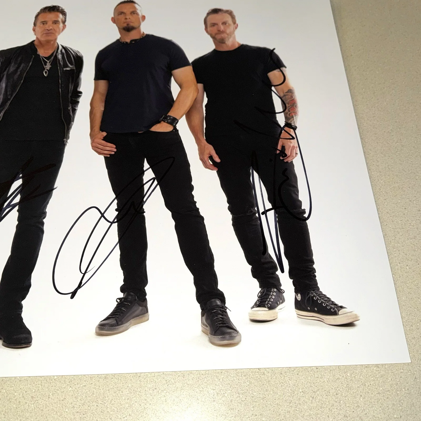 CREED GROUP signed autographed 16X20 PHOTO SCOTT STAPP MARK BRIAN BECKETT COA, изображение 4