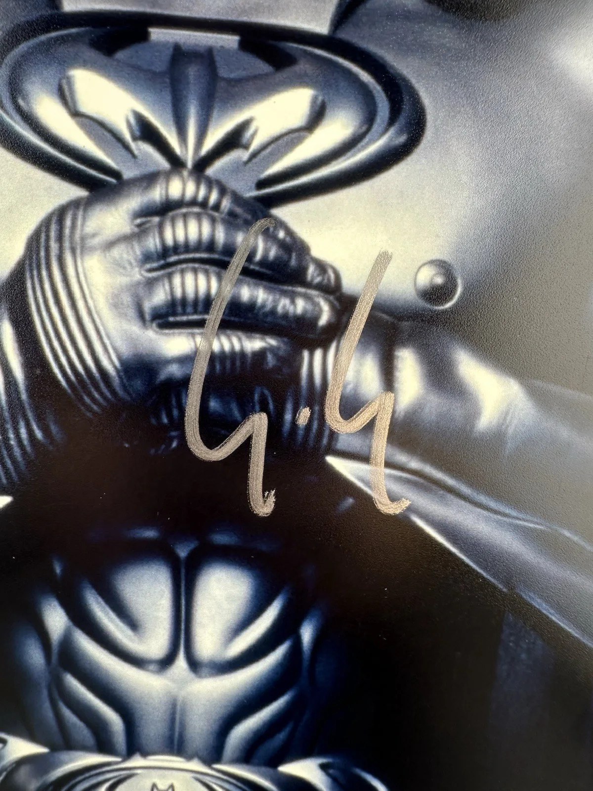 George Clooney — George Clooney Signed *Batman* 11x14 Photo Beckett Authenticated COA Rare Auto, image 2