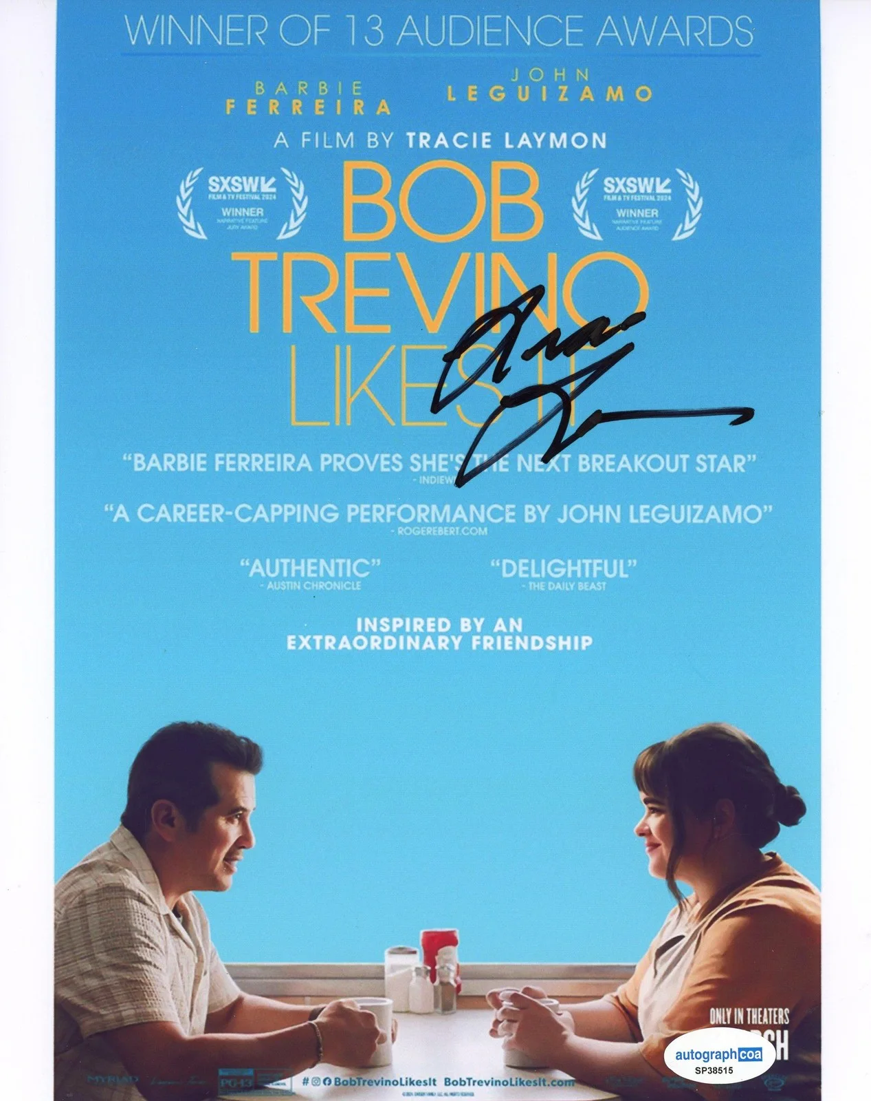 Tracie Laymon — Tracie Laymon "Bob Trevino Likes It" Director AUTOGRAPH Signed 8x10 Photo ACOA, изображение 2