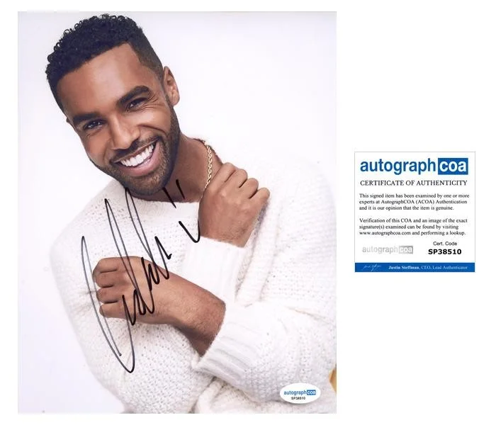 Lucien Laviscount — Lucien Laviscount "Emily in Paris" AUTOGRAPH Signed Autographed 8x10 Photo ACOA