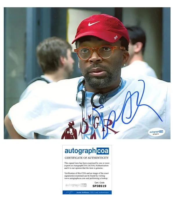 Spike Lee — Spike Lee "He Got Game" Director AUTOGRAPH Signed Autographed 8x10 Photo ACOA